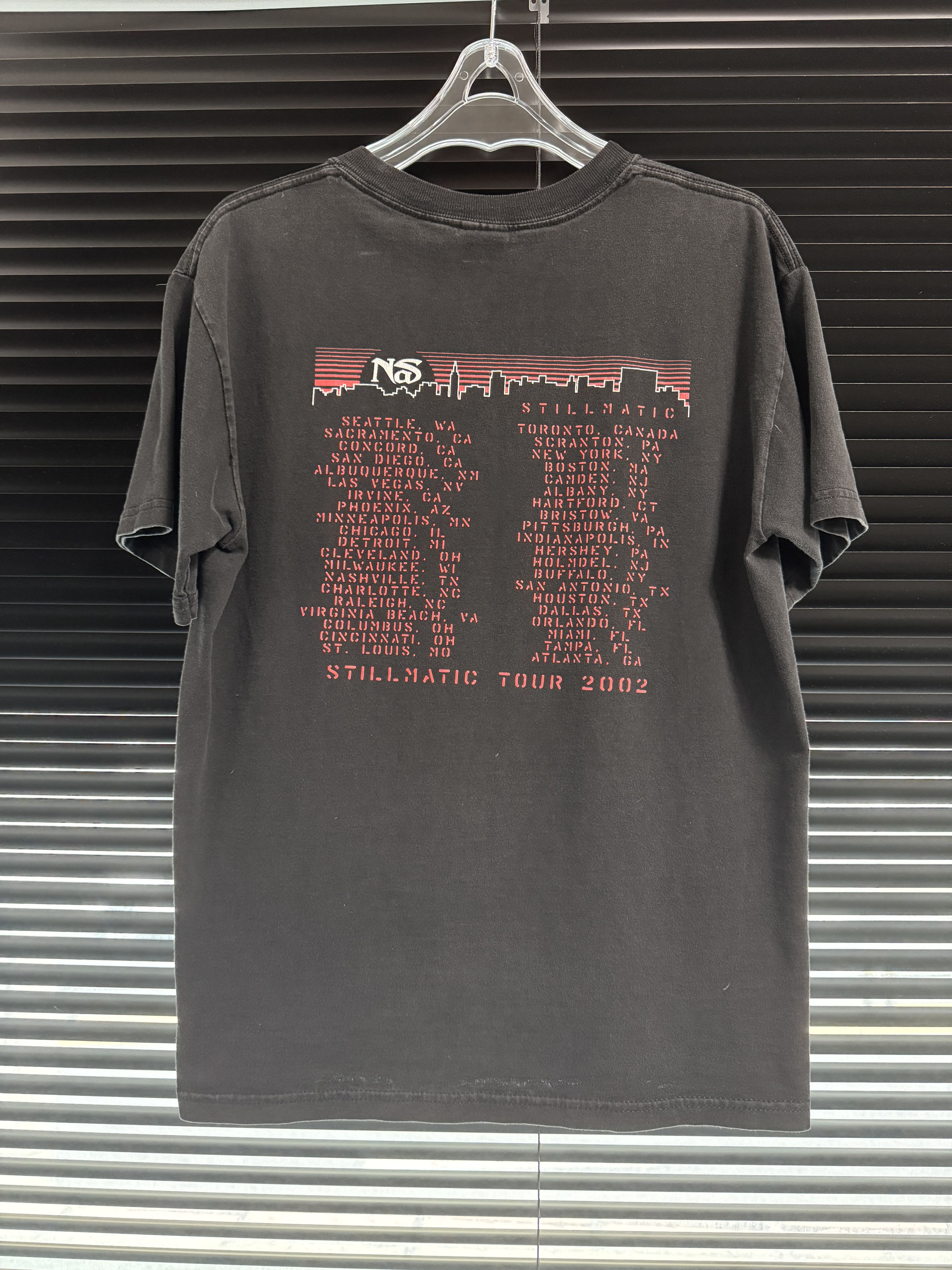 Rap Tees Vintage 2002 Nas Stillmatic Tour Shirt Size US L / EU 52-54 / 3 - 2 Thumbnail