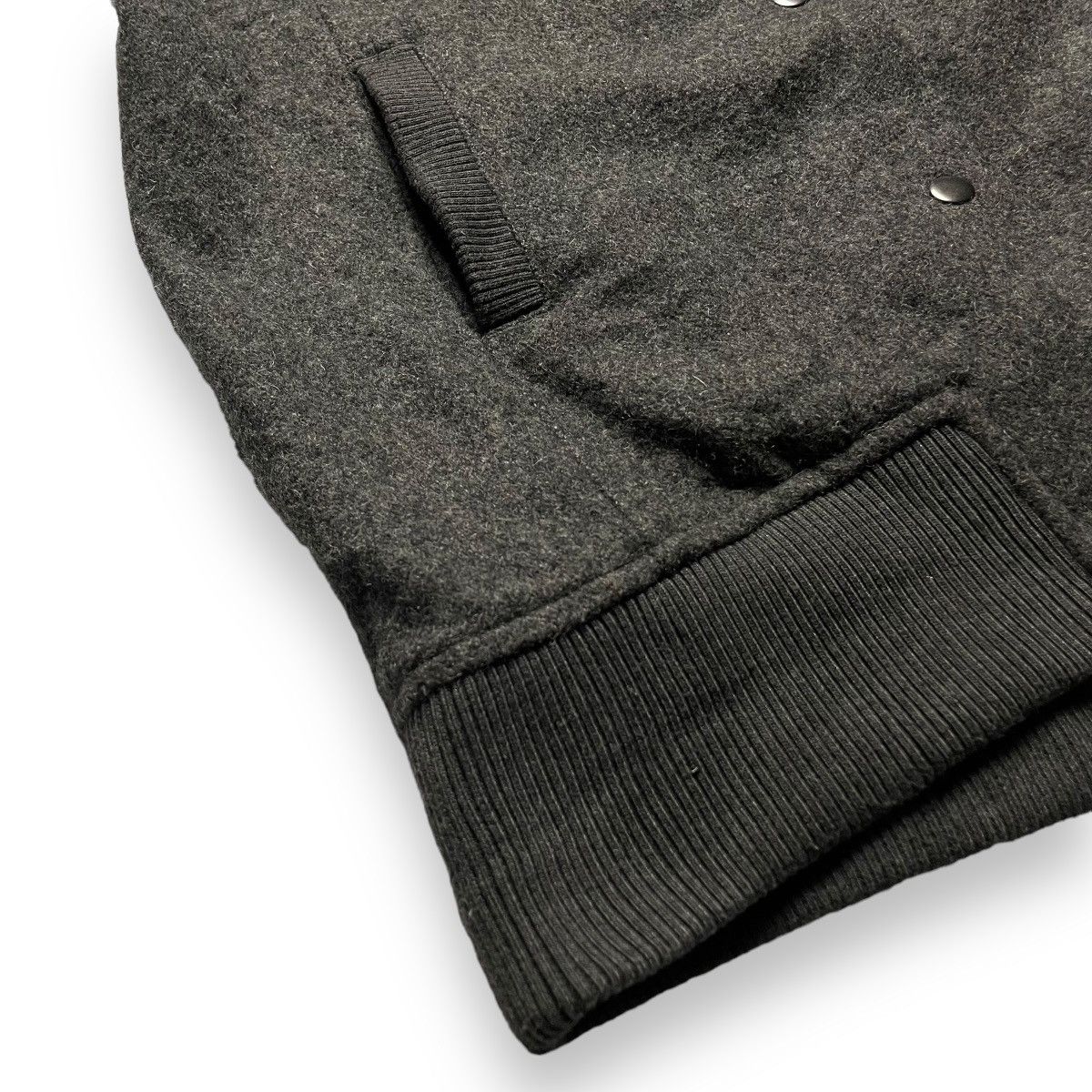 Japanese Brand 🇯🇵 KOE BUTTON UP LONG WOOL VARSITY JACKET Size US M / EU 48-50 / 2 - 8 Thumbnail