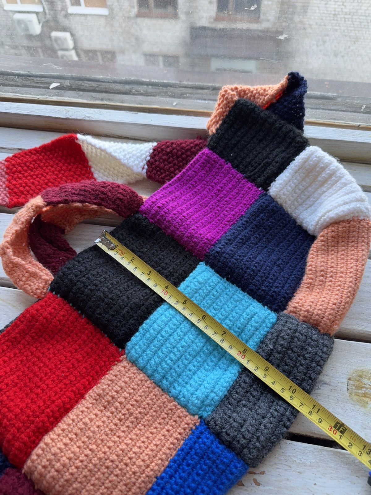 Japanese Brand Japanese style Handmade Knit Y2K 00s Retro Boho bag Size ONE SIZE - 6 Thumbnail