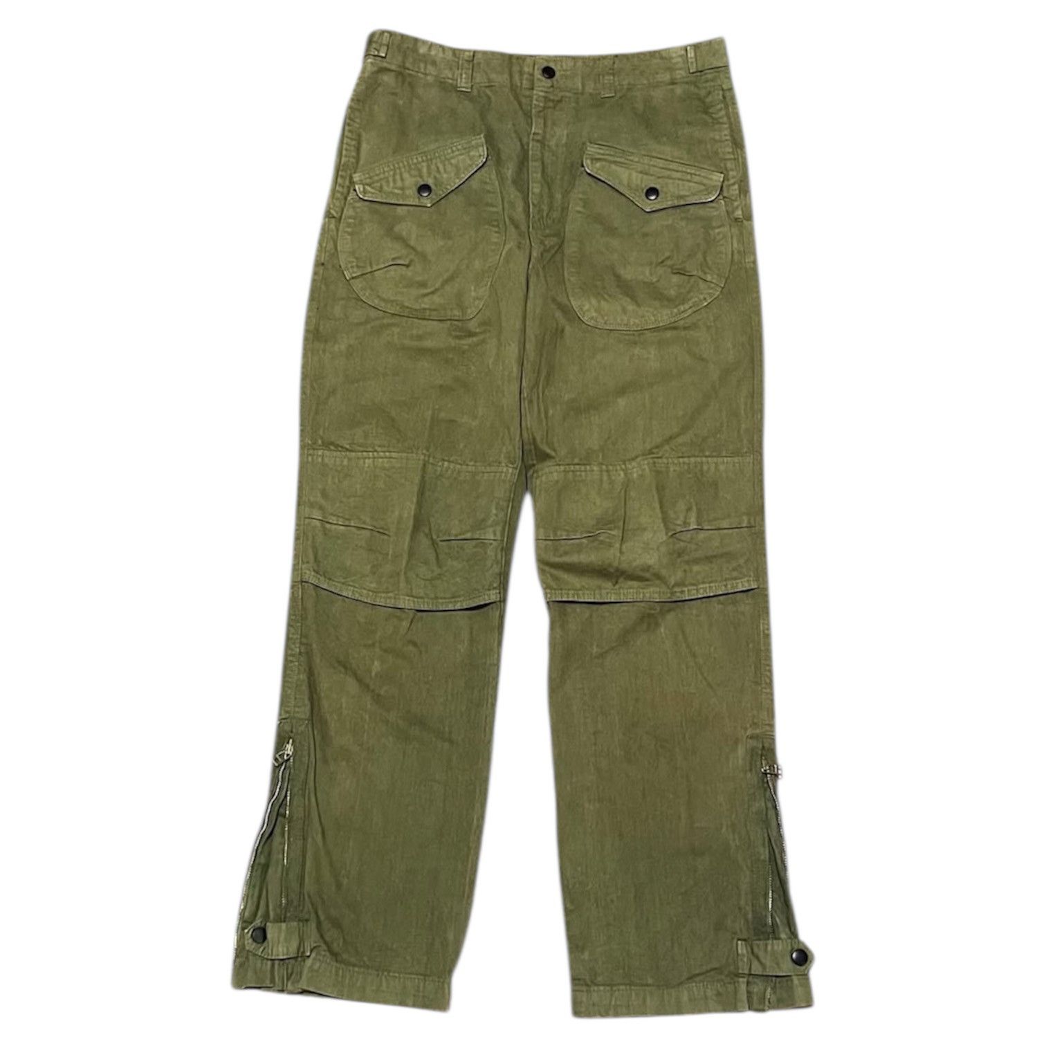 Beams Plus 2000s Beams Sportswear Double Knee Military Cargo Pants Size US 32 / EU 48 - 1 Thumbnail