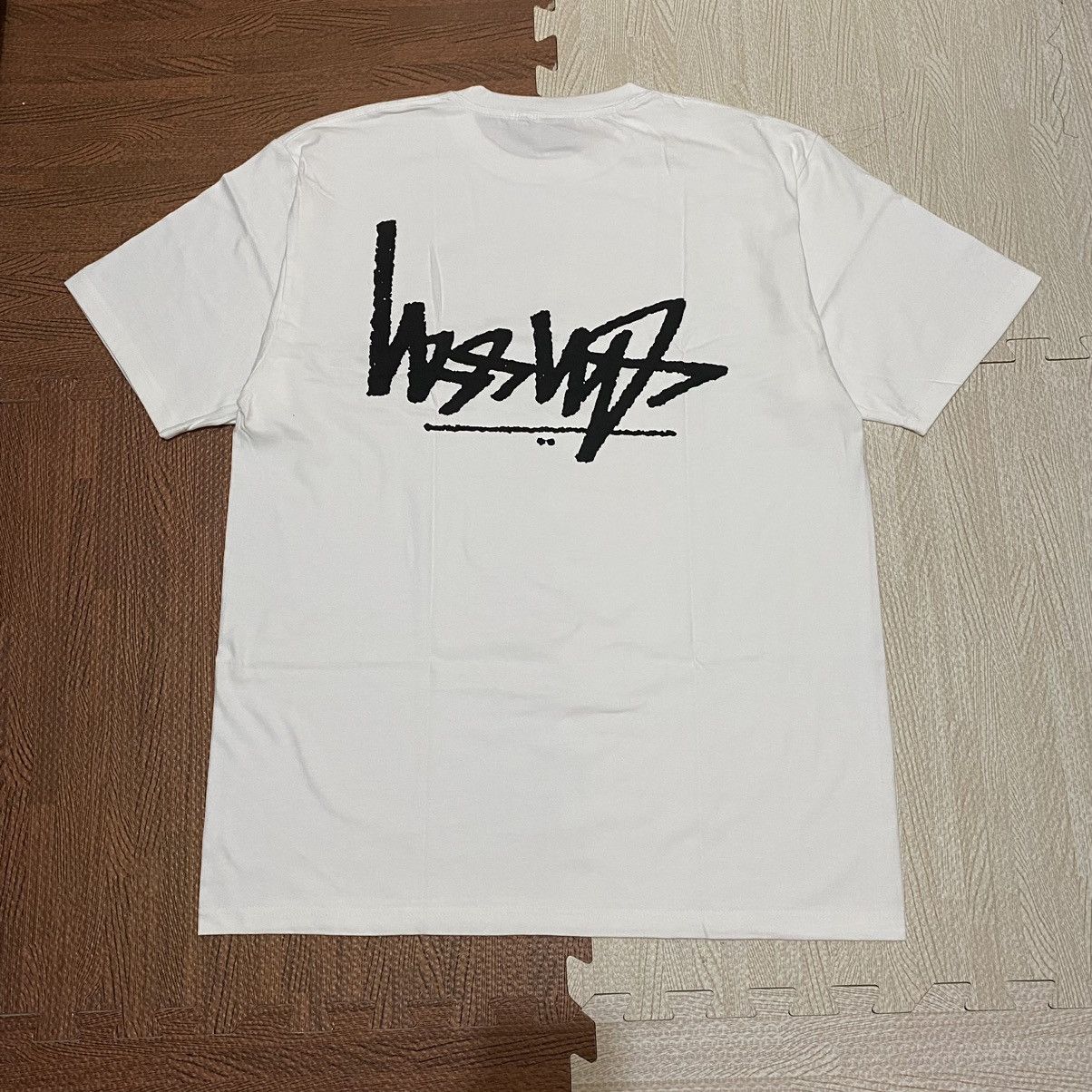★人気★【STUSSY】★Stussy Flipped T-Shir.t White★ Stussy Flipped Tee Mens XXL White Short Sleeve | eBay