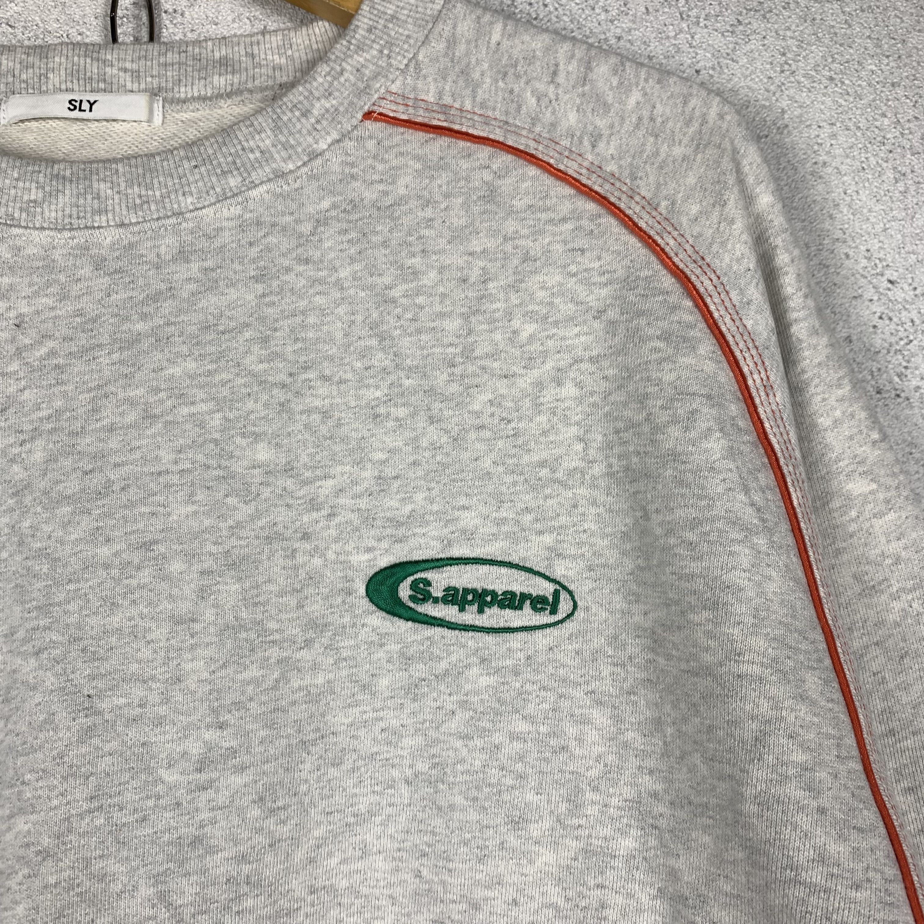 Japanese Brand Sly Japanese Brand Oversized Sweatshirt Crewneck Boxy Size US M / EU 48-50 / 2 - 3 Thumbnail