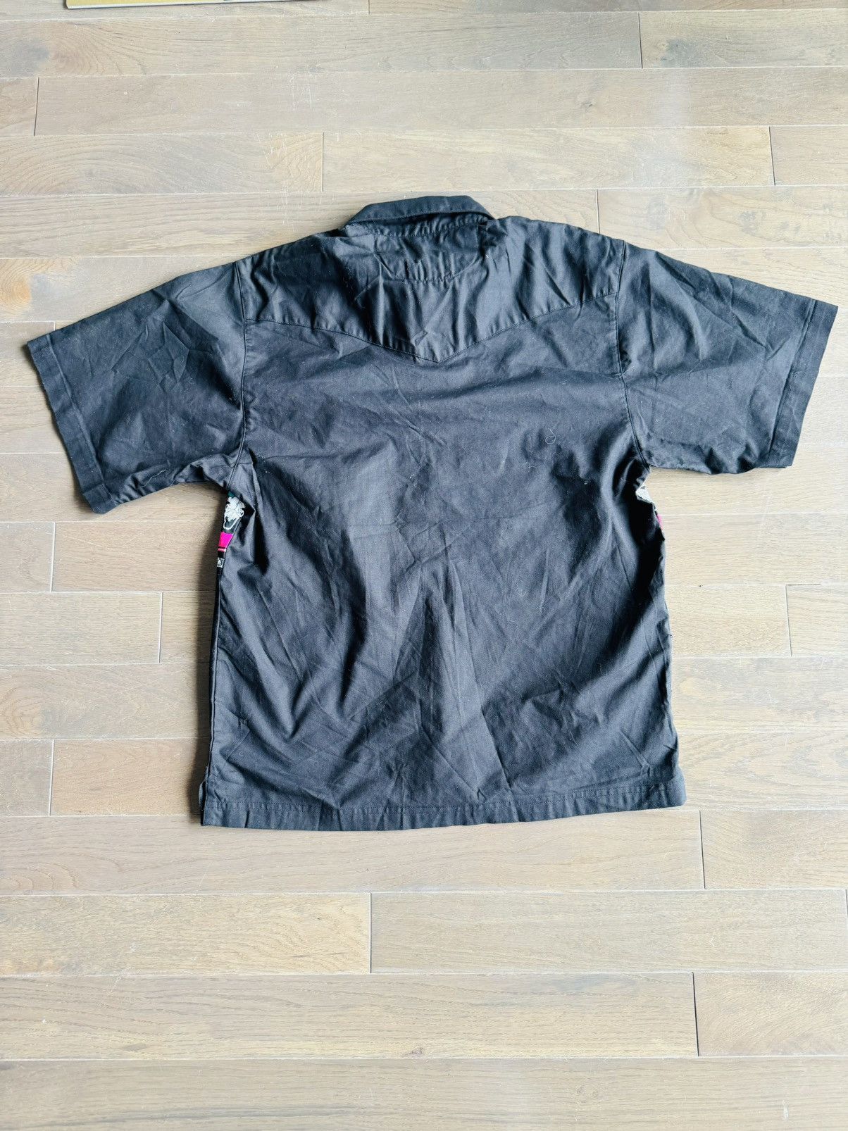 Vintage × Wrangler Vintage Neon Cowboy Wrangler Western polo sz M Size US M / EU 48-50 / 2 - 5 Thumbnail
