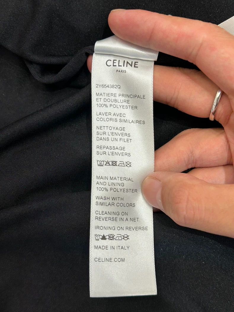 Celine CELINE Tiger print plain knit double-sided loose collar Le Size L / US 10 / IT 46 - 6 Thumbnail