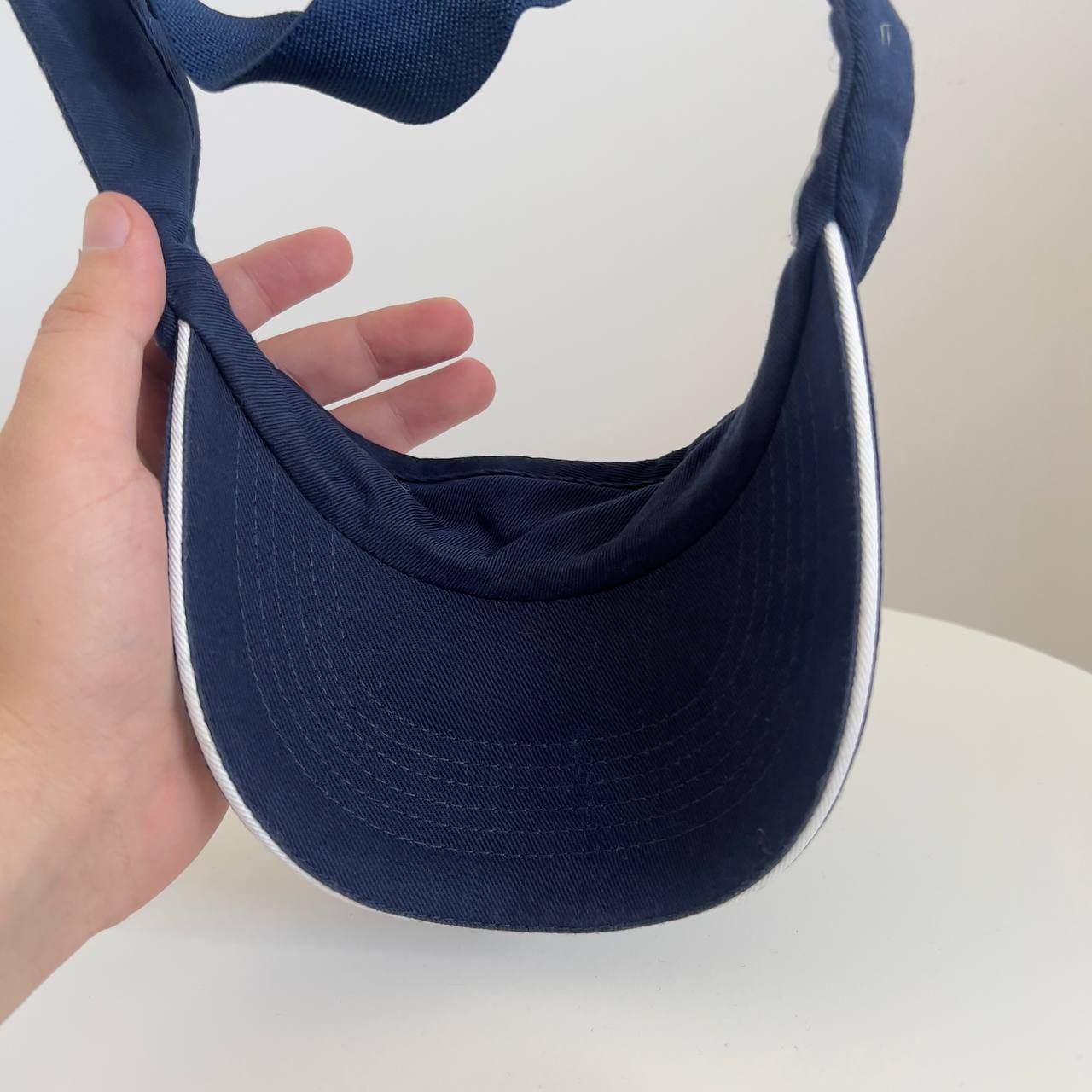 Nike Vintage Nike Mens Visor Cap One Size Y2K Blue Size ONE SIZE - 4 Thumbnail