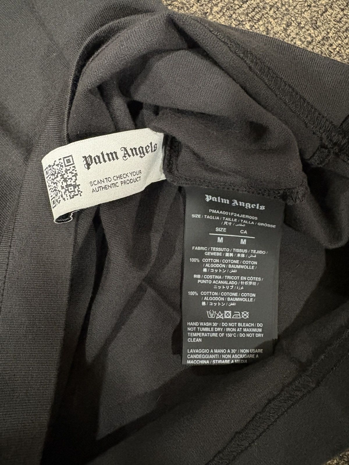 Palm Angels Palm Angels College Classic Tee Size US M / EU 48-50 / 2 - 2 Thumbnail