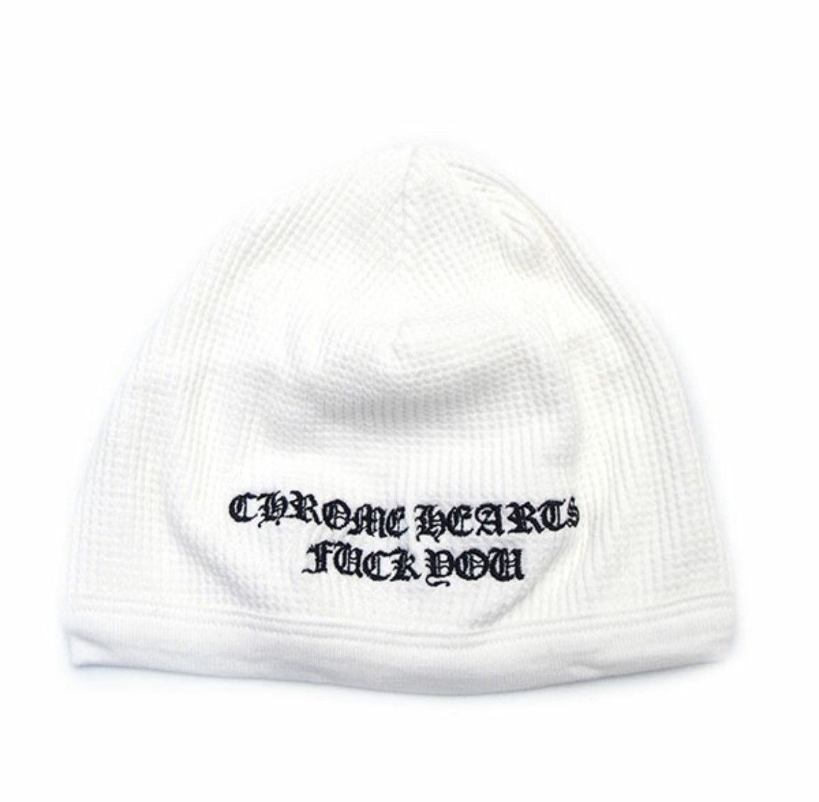 CHROME HEARTS クロムハーツ ビーニー サーマル fuckyou クロムハーツCHROME HEARTS BLKサーマルビーニーFUCK YOU