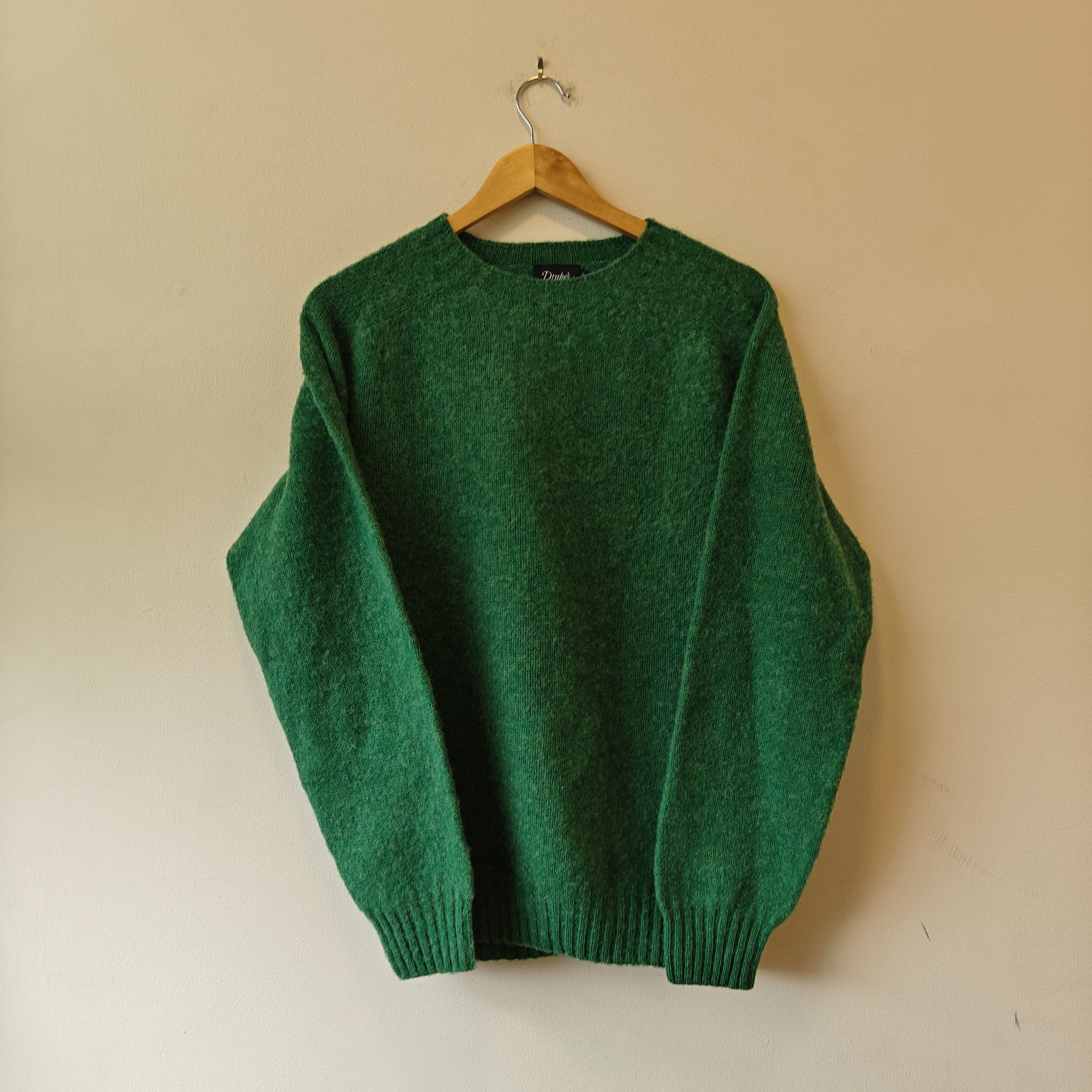 LNWOT Green Shetland Wool Sweater Scotland $600