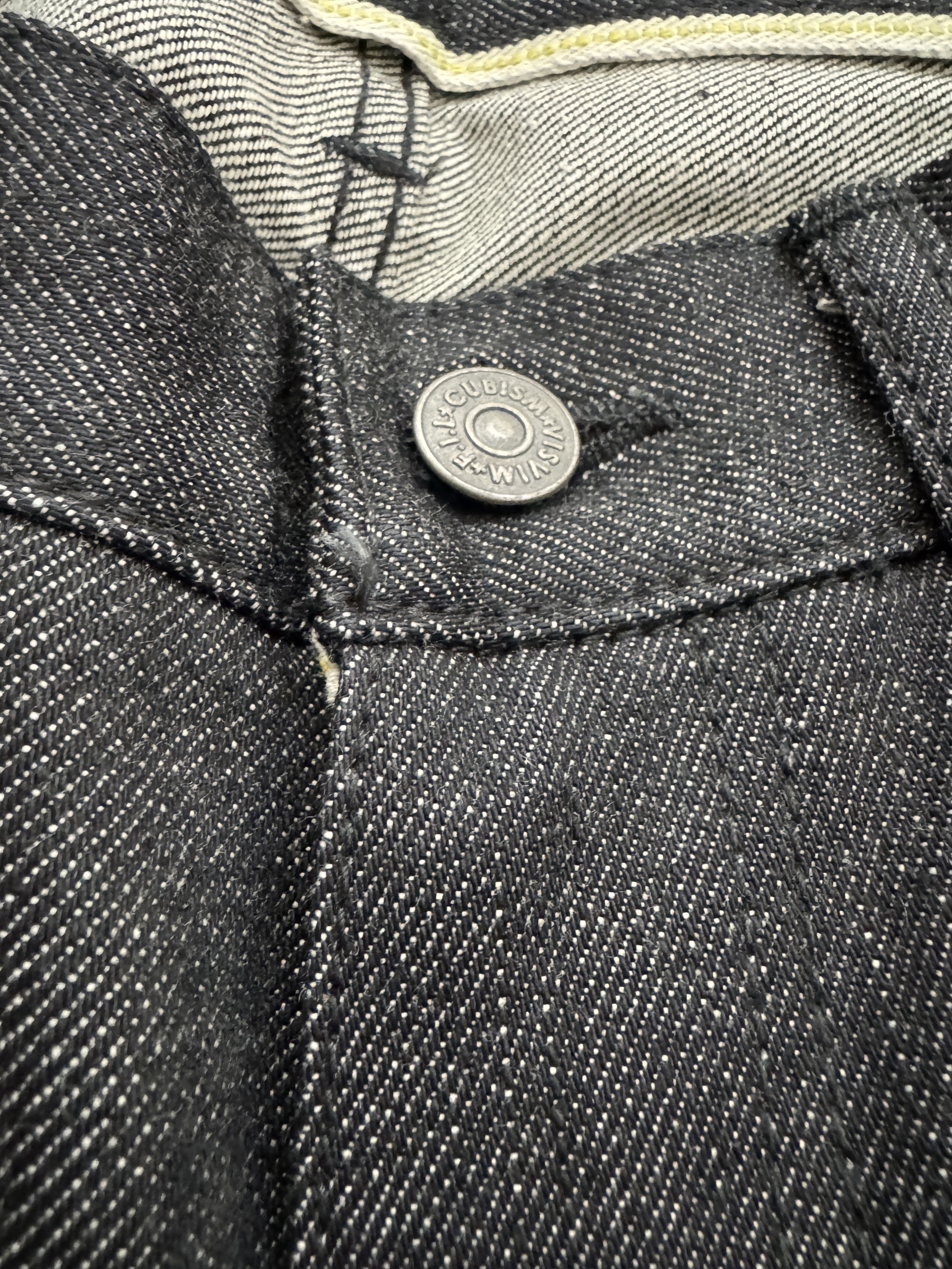 Visvim Visvim Fluxus 05R Denim Straight Raw Unwashed Selvedge Black Size US 30 / EU 46 - 7 Thumbnail