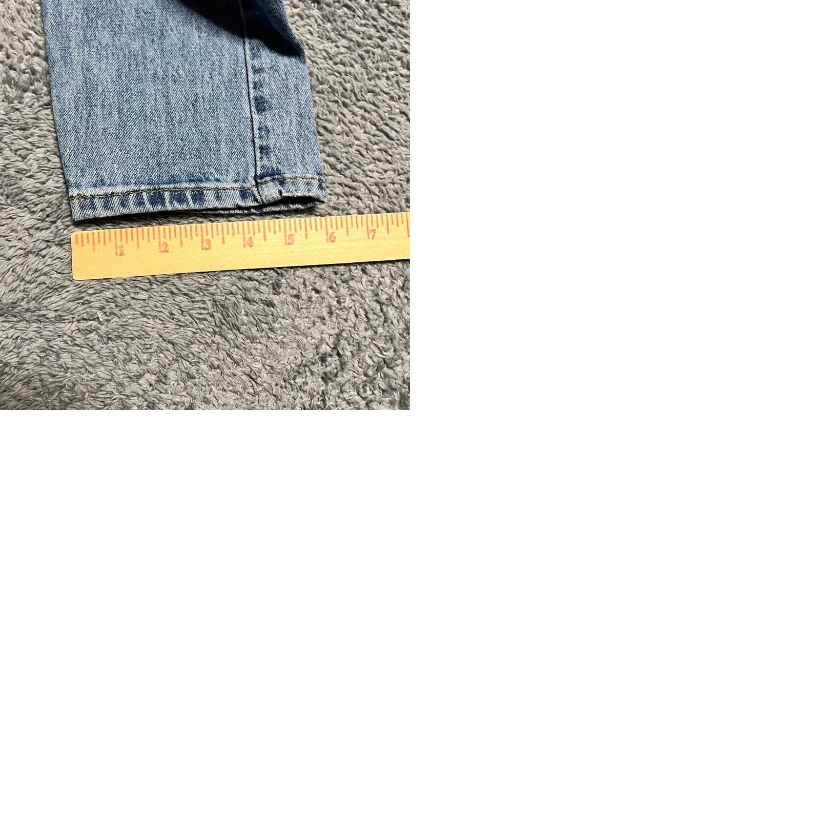 Levi's Levi's 512 Jeans Mens 33 x 34 Blue Tapered Leg Slim Fit Stretch Medium Wash Denim Mens Size US 33 - 9 Thumbnail