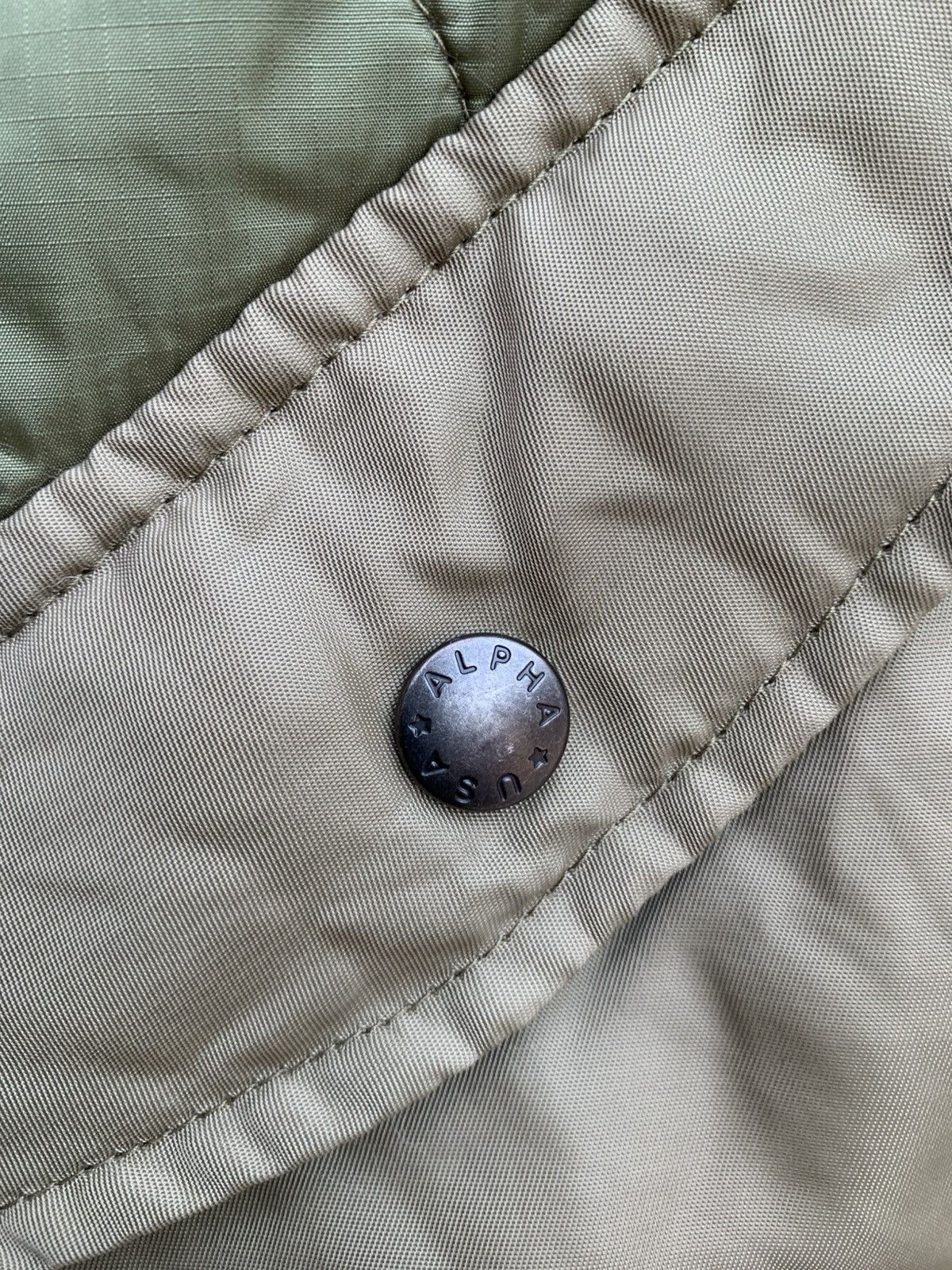 Vintage Alpha Industries Hoodie Puffer Jacket