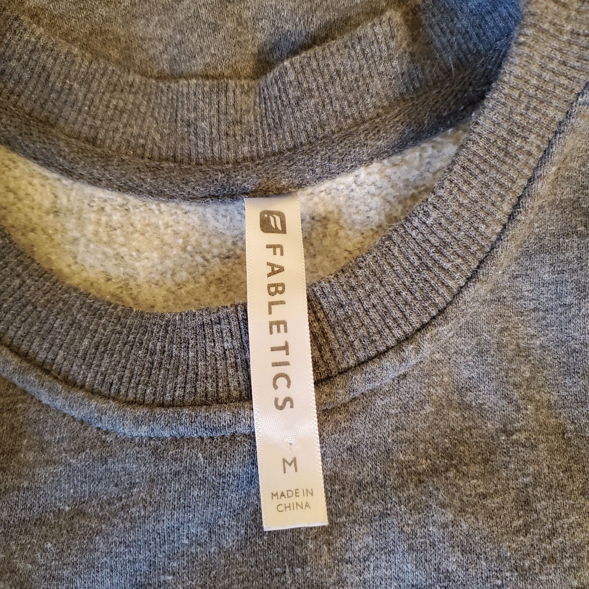 Fabletics Fabletics M Sweatshirt Dress Gray Athleisure Pockets Mini Pu Size M / US 6-8 / IT 42-44 - 4 Thumbnail