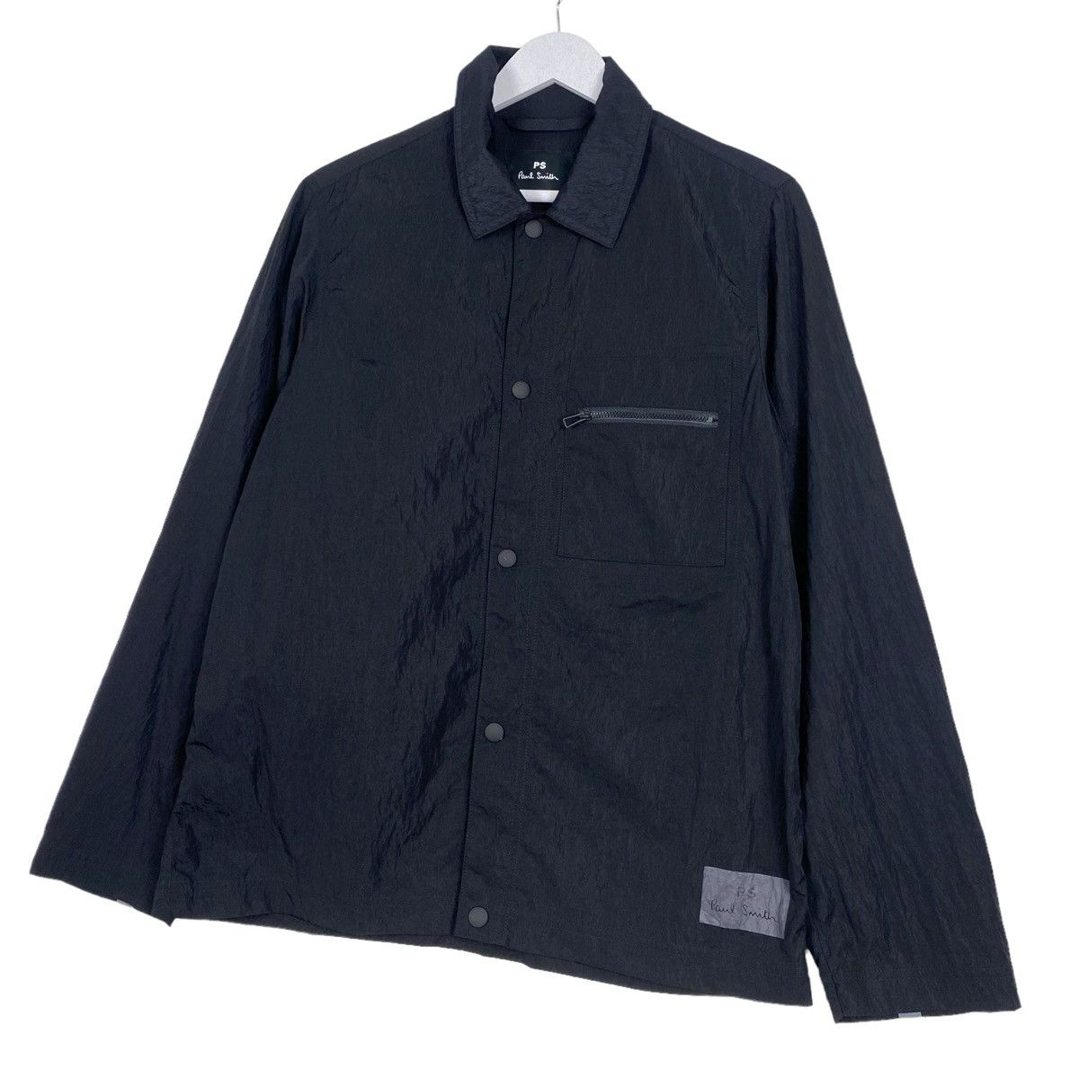 Designer × Paul Smith 💥PAUL SMITH NYLON SNAP COACH JACKET Size US M / EU 48-50 / 2 - 2 Thumbnail