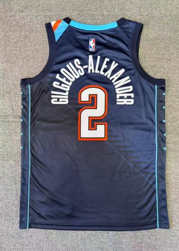 NBA Thunder 2 Gilgeous-Alexander Jersey 2026 Size US XL / EU 56 / 4 - 1 Thumbnail