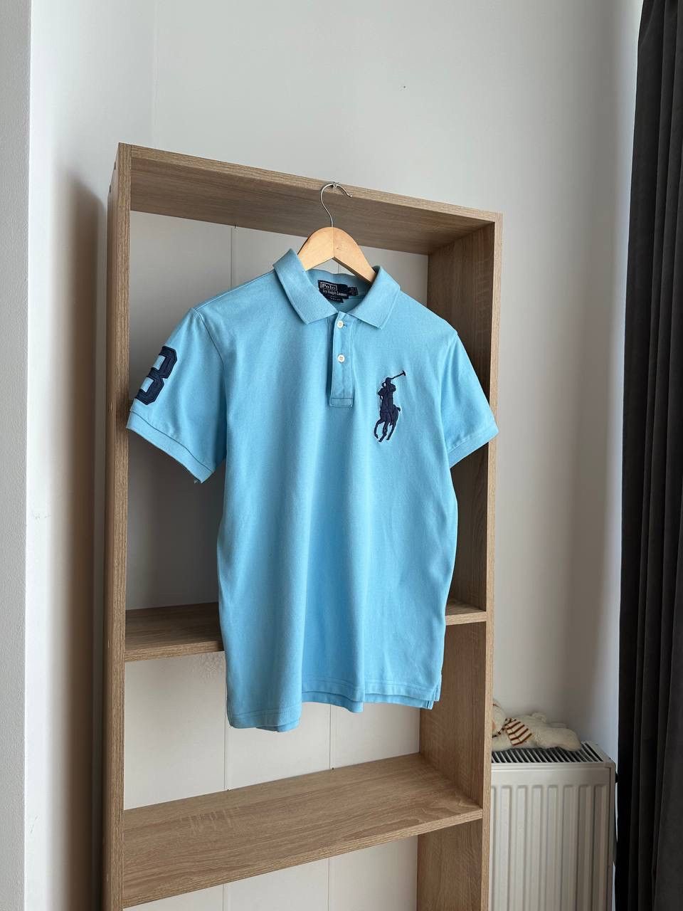 Polo Ralph Lauren × Vintage Vintage Polo Ralph Lauren Blue Big Logo PRL T-Shirt Size US L / EU 52-54 / 3 - 3 Thumbnail