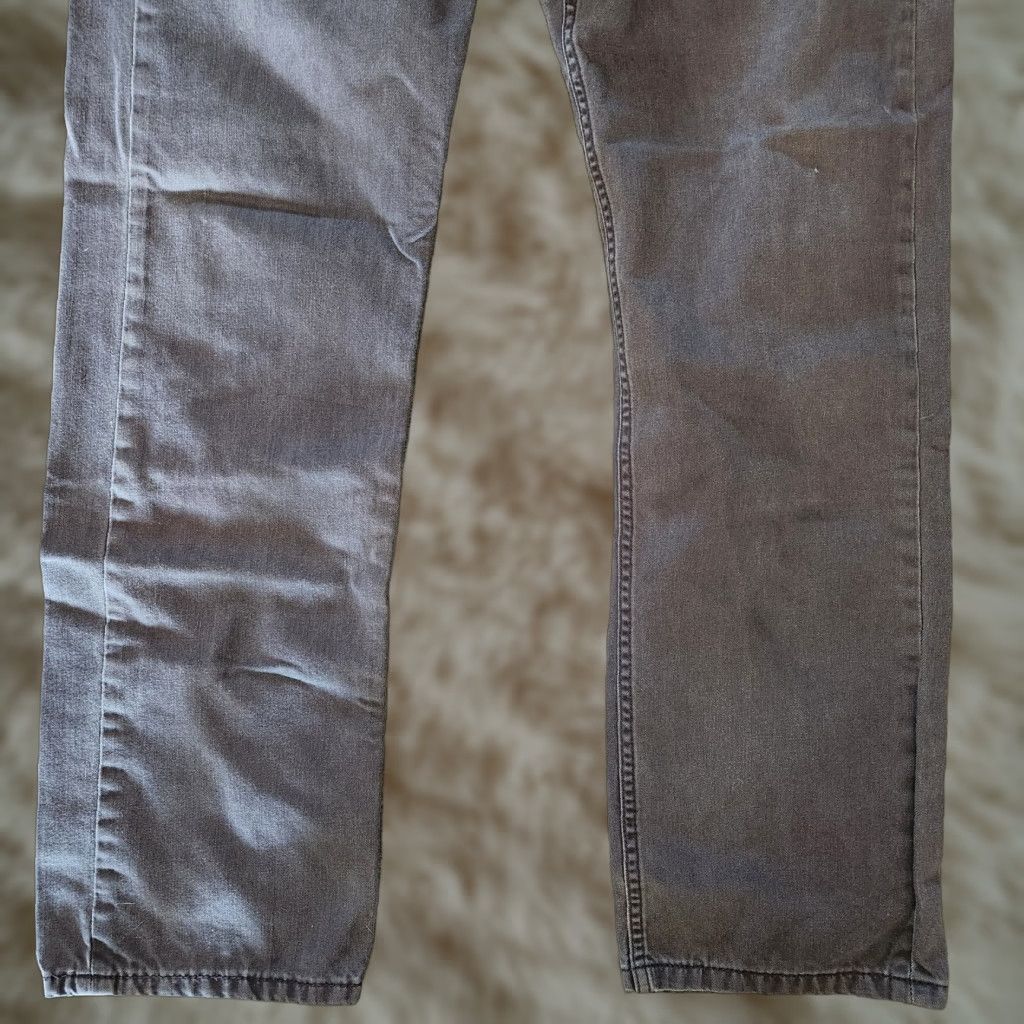 Levi's Levi's 505 Jeans Men 34X32 Regular Straight Denim Gray Tab Size US 34 / EU 50 - 1 Thumbnail