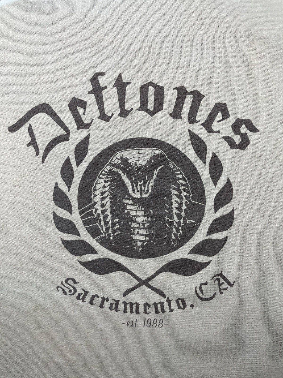 Band Tees × Vintage Vintage Deftones Band T-Shirt Size US L / EU 52-54 / 3 - 8 Thumbnail