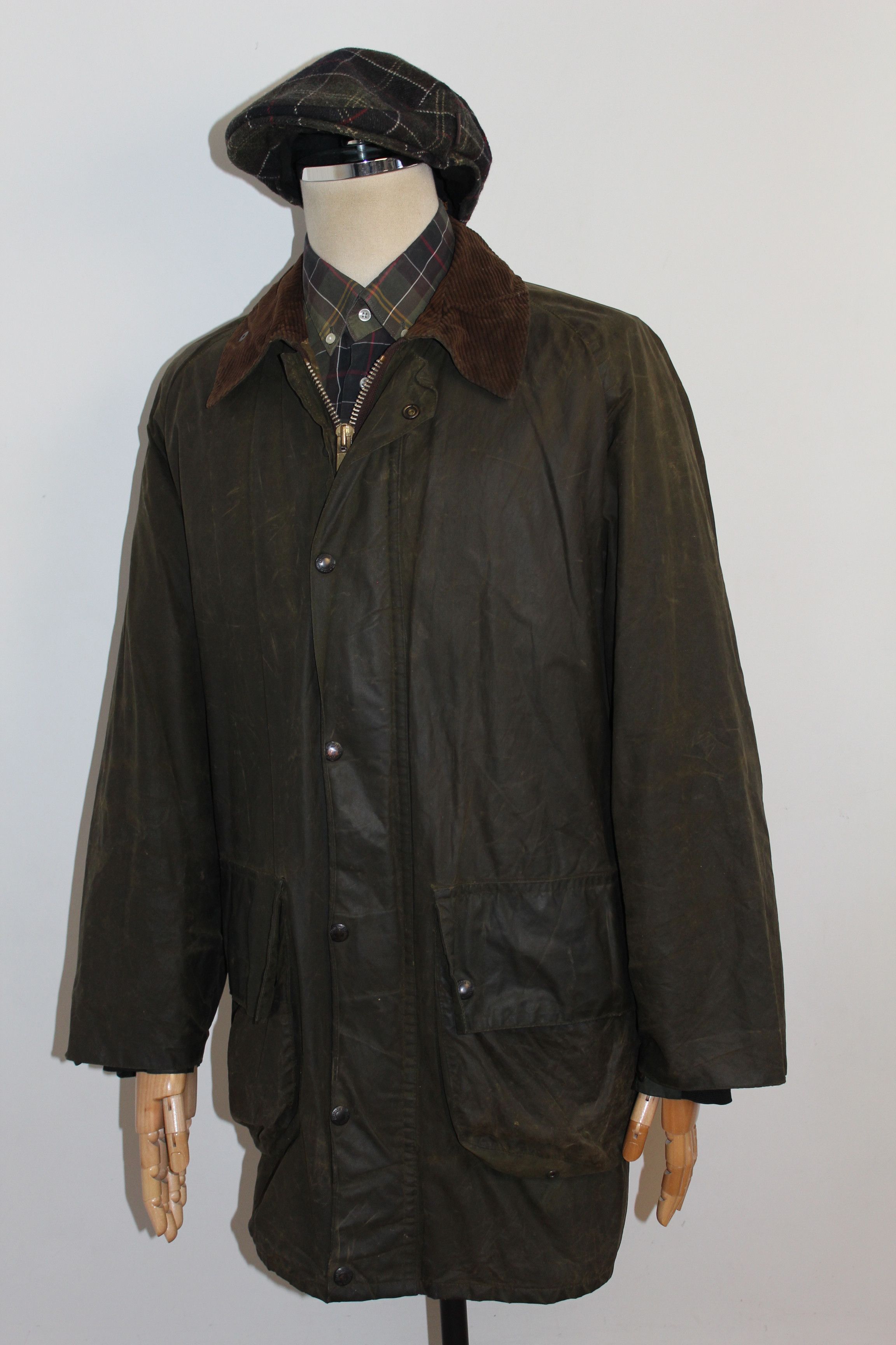 Barbour Men's Britton Wax Jacket Size 2XL Size US XXL / EU 58 / 5 - 2 Thumbnail