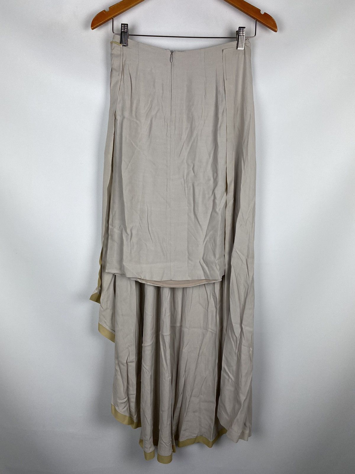 Maison Margiela Maison Martin Margiela ladies viscose maxi skirt size 40 / L Size 27" / US 4 / IT 40 - 7 Thumbnail