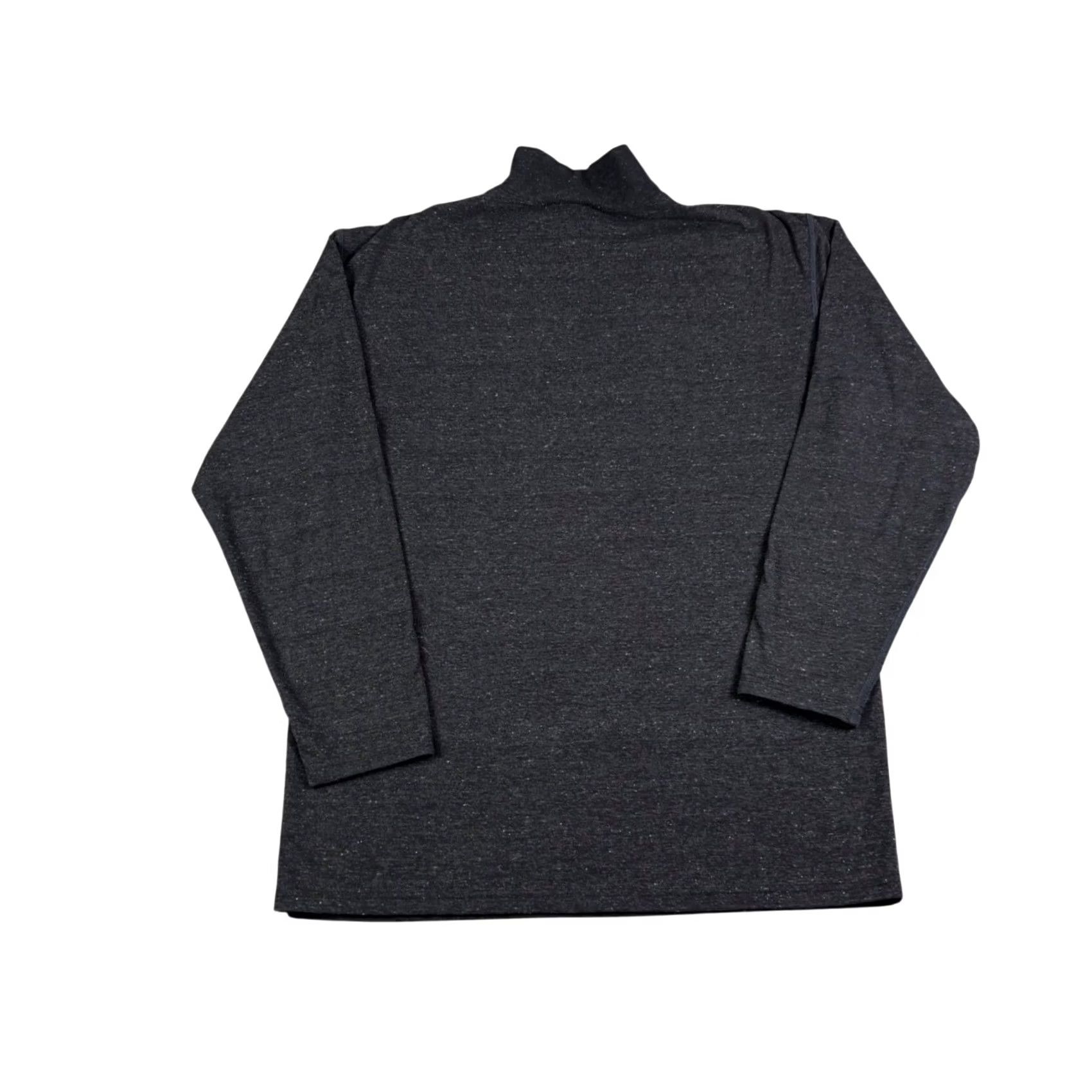 Harley Davidson Harley-Davidson Mens Mock Neck Long Sleeve Shirt Charcoal Gray Heather Large Size US L / EU 52-54 / 3 - 2 Thumbnail