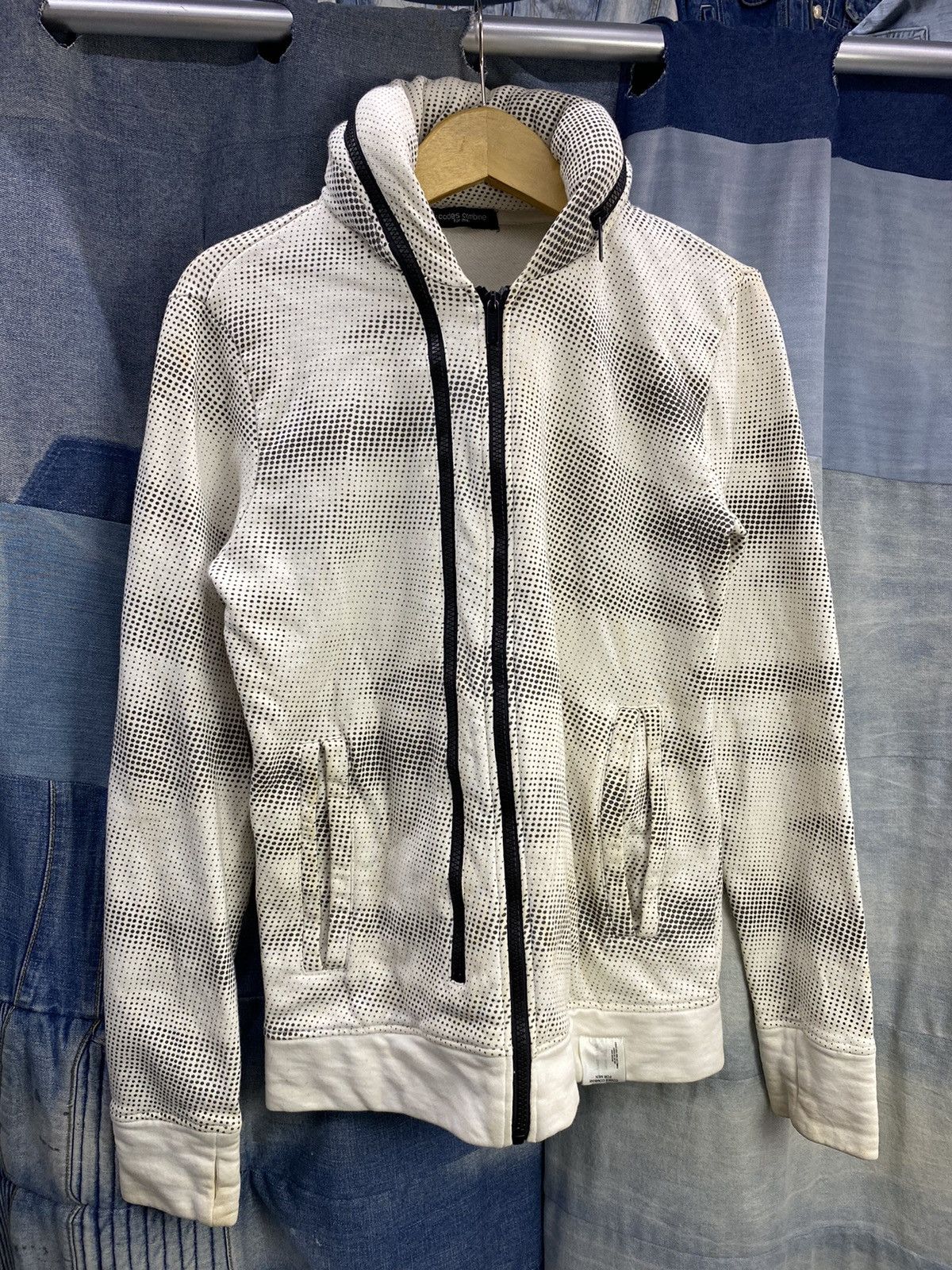 Japanese Brand codes combine polka strap hoodie undefined style Size US M / EU 48-50 / 2 - 13 Thumbnail