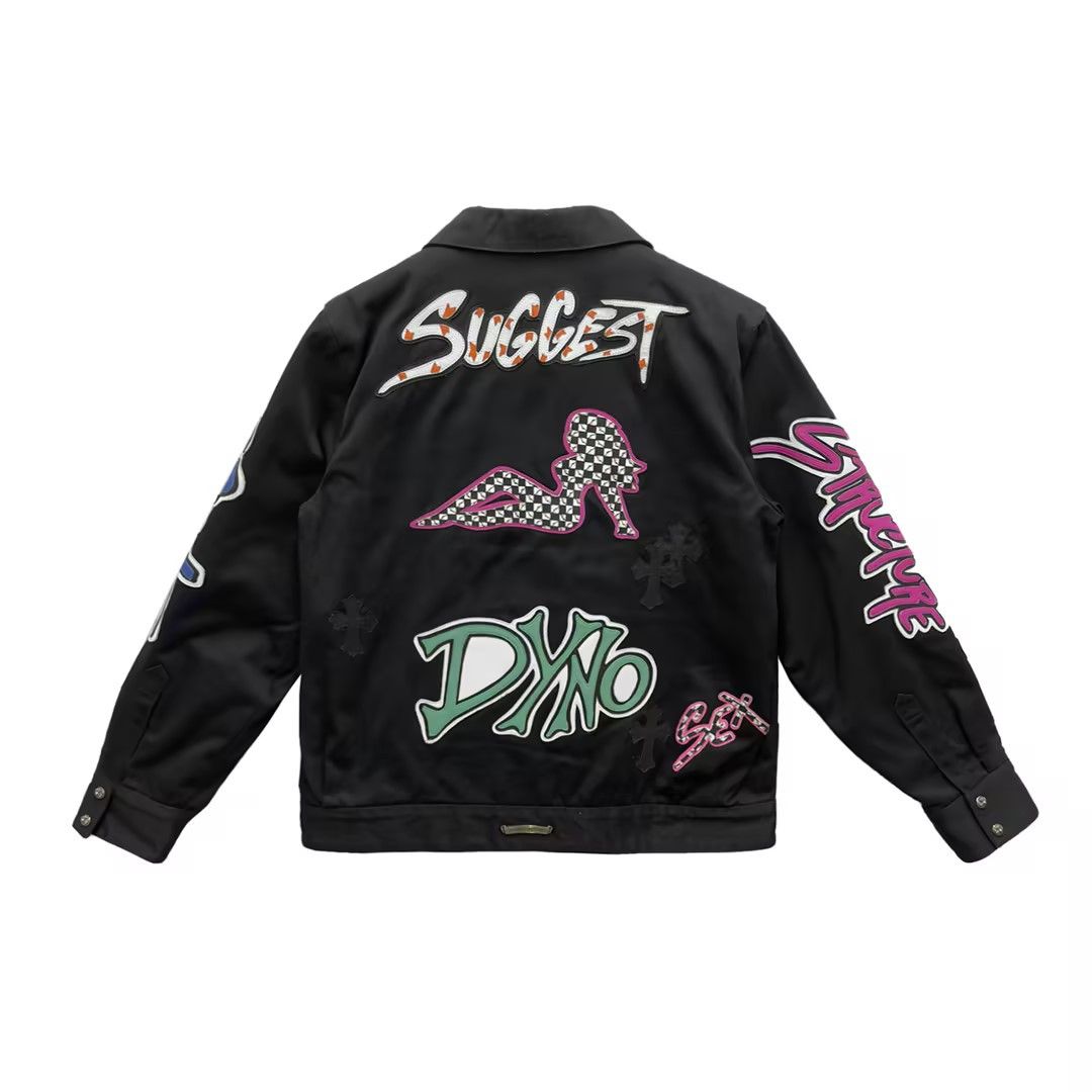 Chrome Hearts Chrome Hearts Matty Boy Patch Zip Up Jacket Size US L / EU 52-54 / 3 - 2 Thumbnail