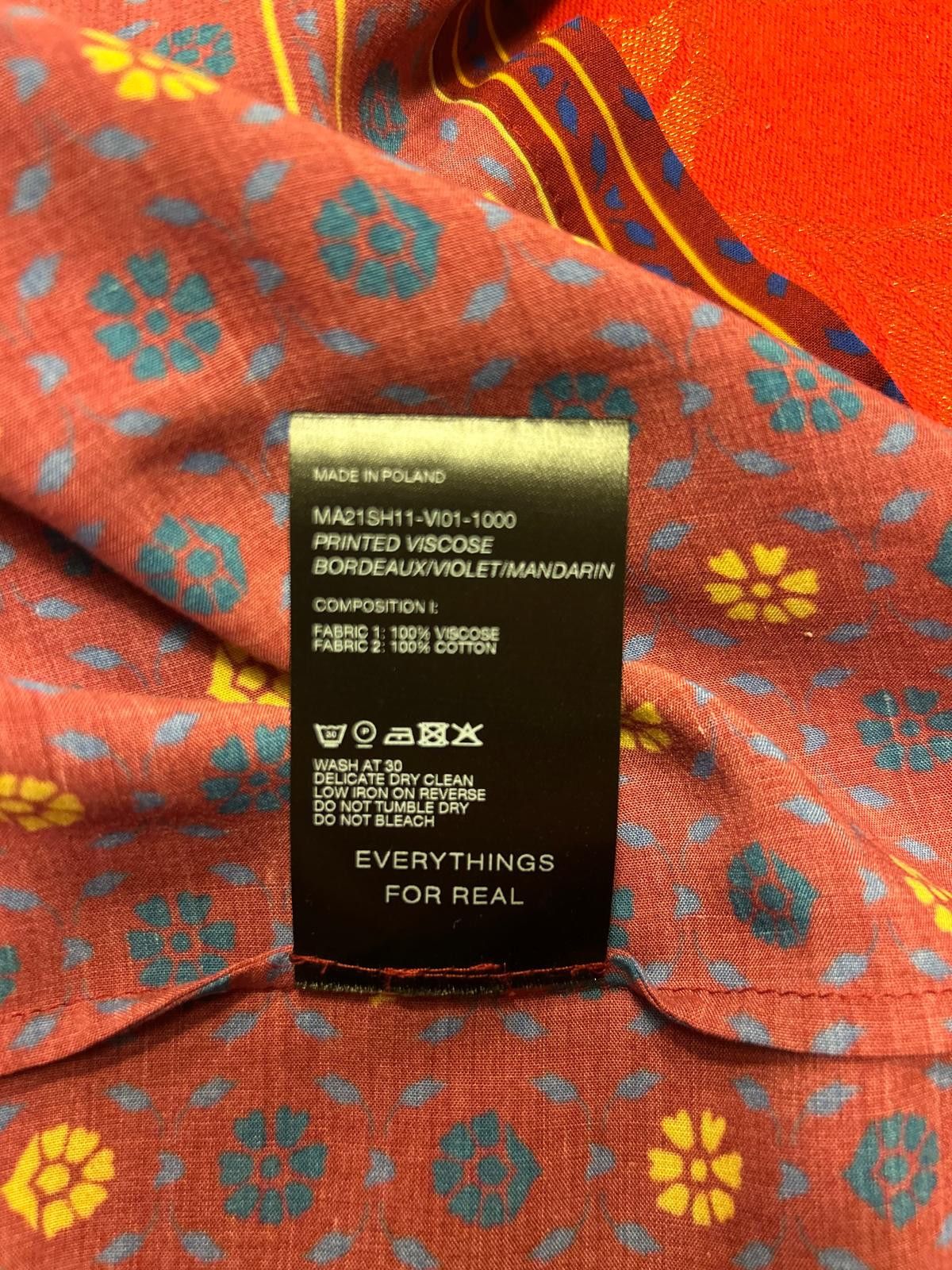 Wales Bonner Wales Bonner Viscose Bowling Shirt Size US M / EU 48-50 / 2 - 6 Thumbnail