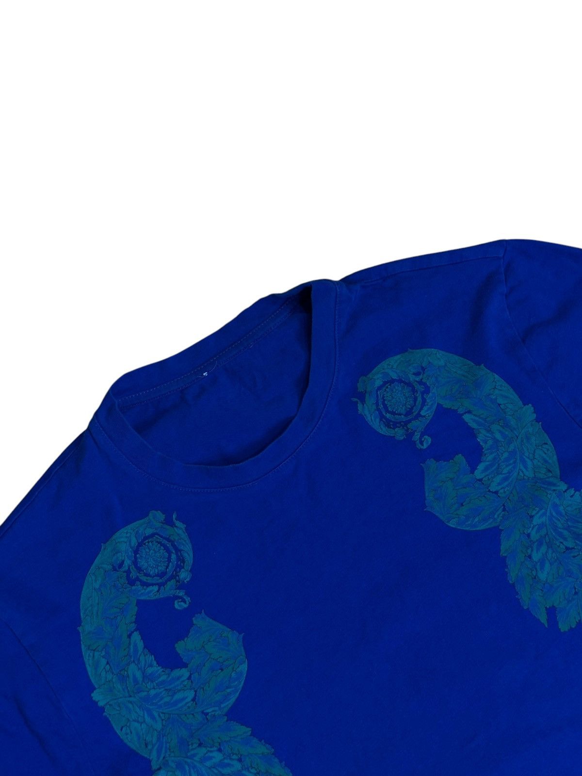 Versace × Vintage Black Versace t-shirt Double gorgon big logo Size US XS / EU 42 / 0 - 3 Thumbnail