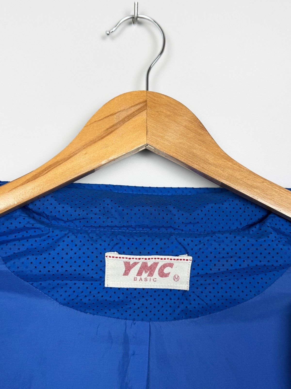 YMC YMC You Must Create Perforated Blue Double Zip Jacket Size US M / EU 48-50 / 2 - 9 Thumbnail