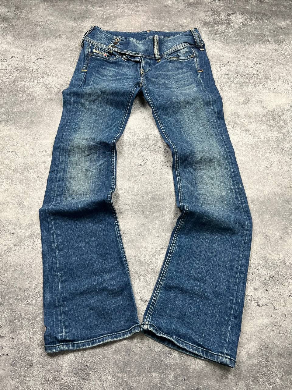 Diesel Vintage Diesel Jeans Flared Distressed Y2K Avant Garde Denim Size 32" / US 10 / IT 46 - 7 Thumbnail