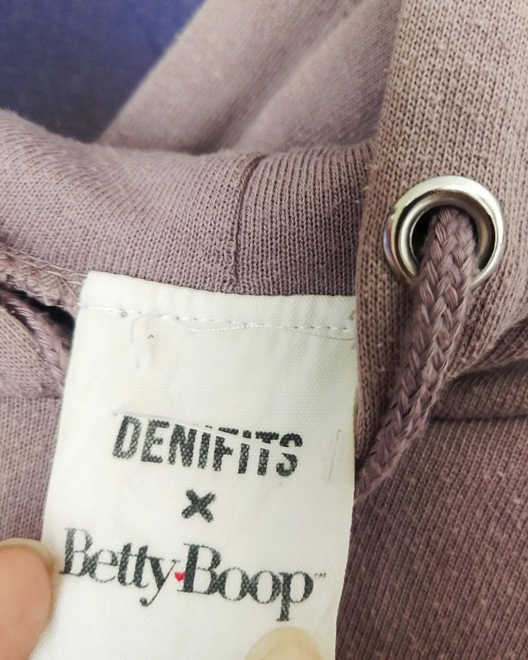 Cartoon Network × Japanese Brand Betty Boop x Denifits Graphic Lilac Hoodie Size US XL / EU 56 / 4 - 5 Thumbnail