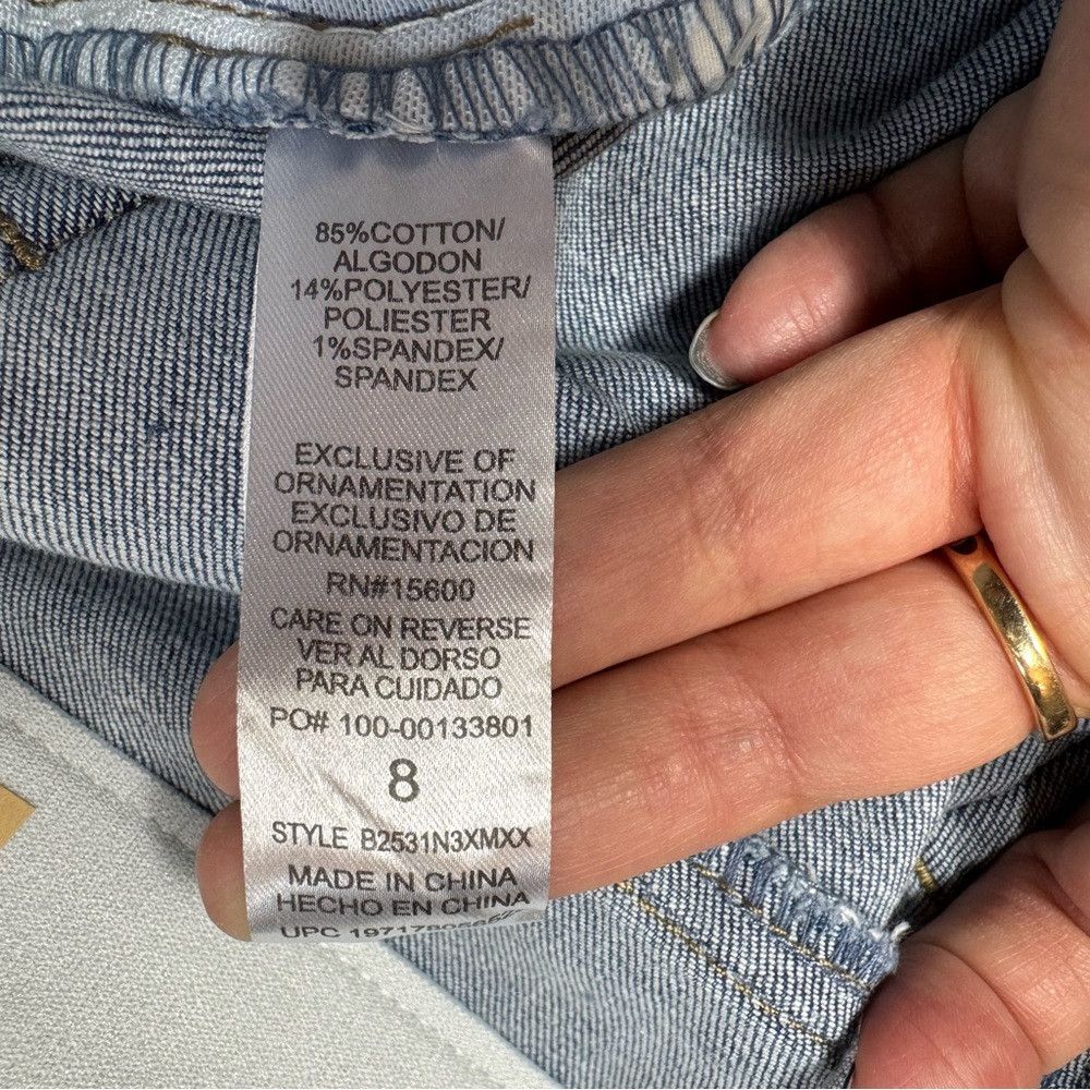 Other NWT New Democracy Ab Tech High Rise Cropped Itty Bitty Flar Size 30" / US 8 / IT 44 - 7 Thumbnail