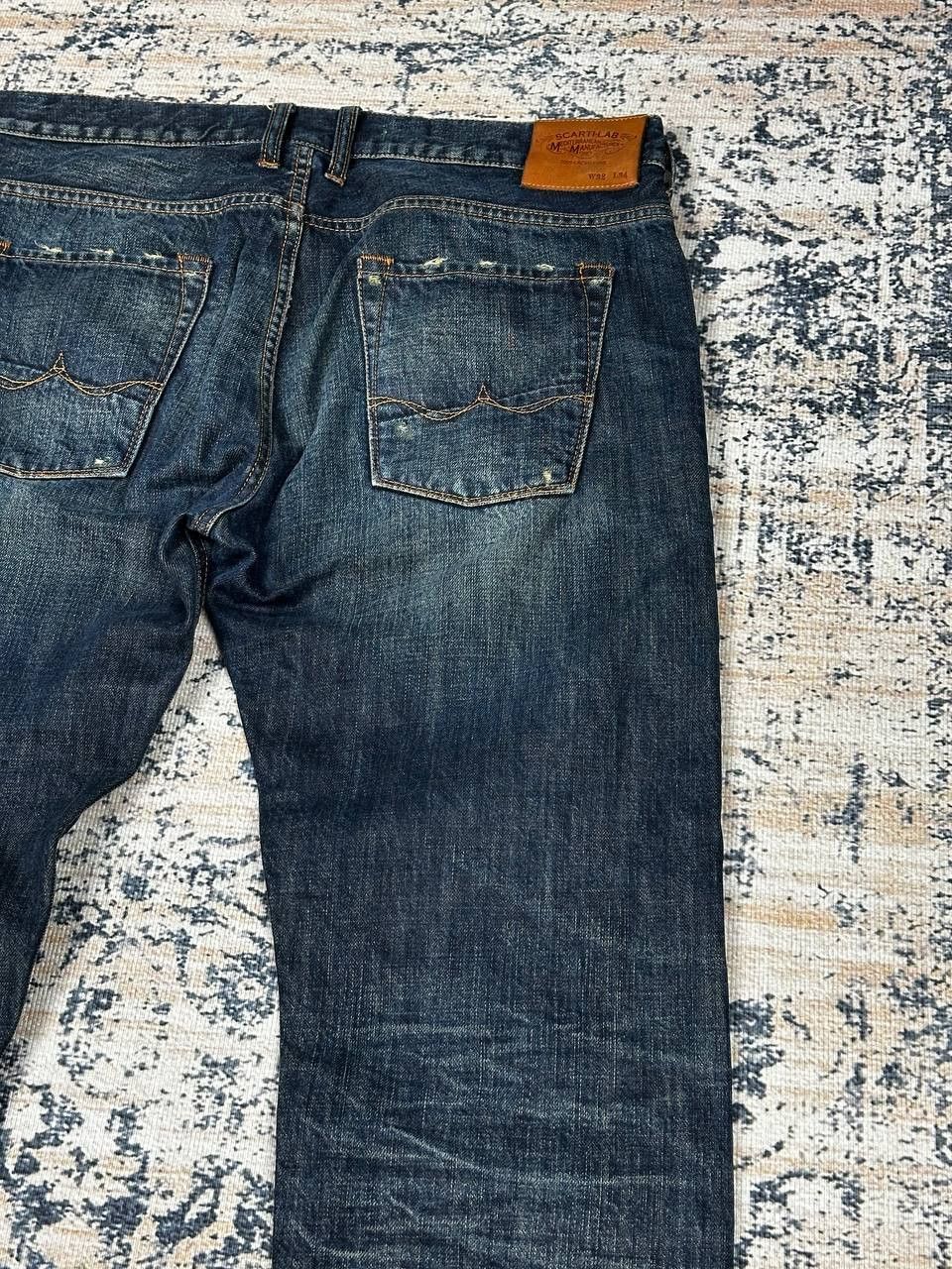 Scarti-Lab Scarti-Lab Distressed Raw Denim Selvedge Jeans Size US 32 / EU 48 - 15 Thumbnail
