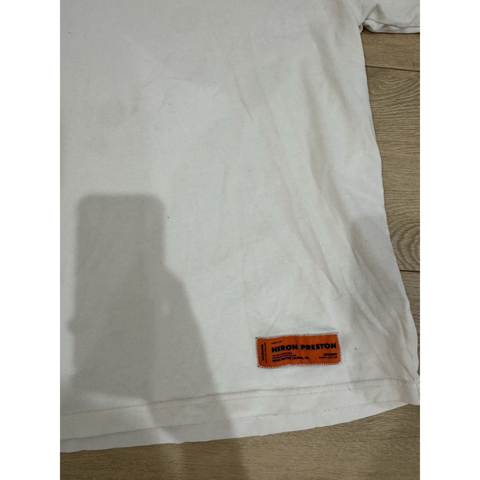 Heron Preston Heron Preston Mock Neck T-Shirt Size Small Fit Like Medium Size US L / EU 52-54 / 3 - 2 Thumbnail