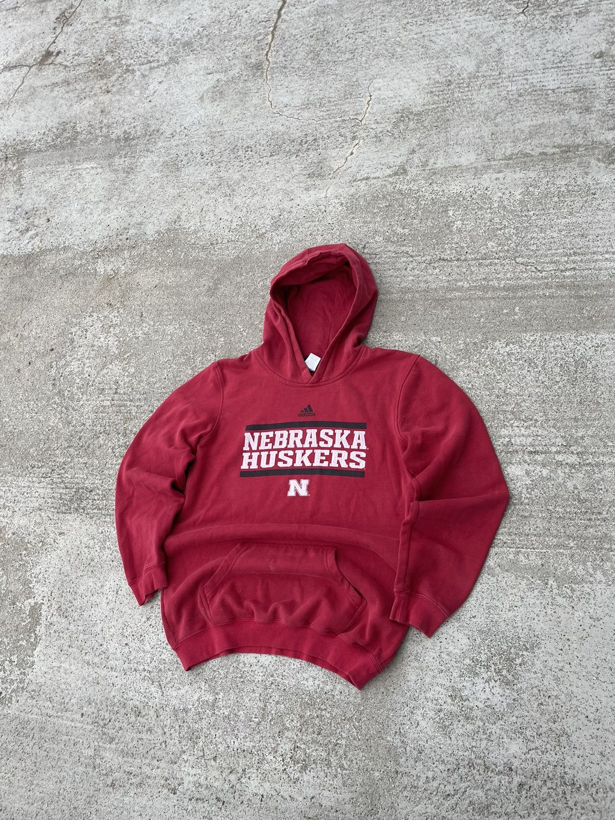 Adidas Adidas vintage hoodie Size US XL / EU 56 / 4 - 2 Thumbnail