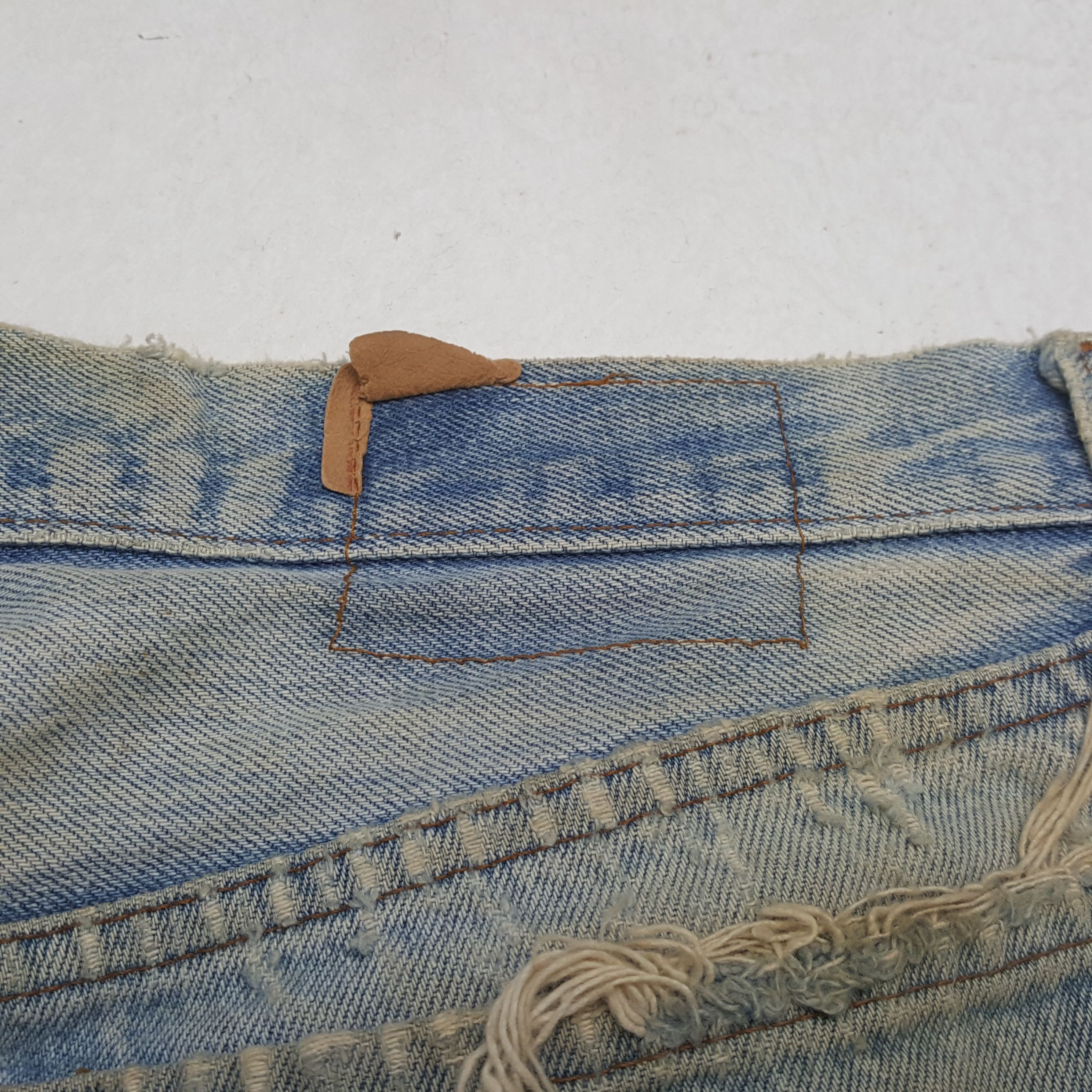 Levi's Levis Streetwear Style Distressed Jeans RR20 Size US 30 / EU 46 - 14 Thumbnail