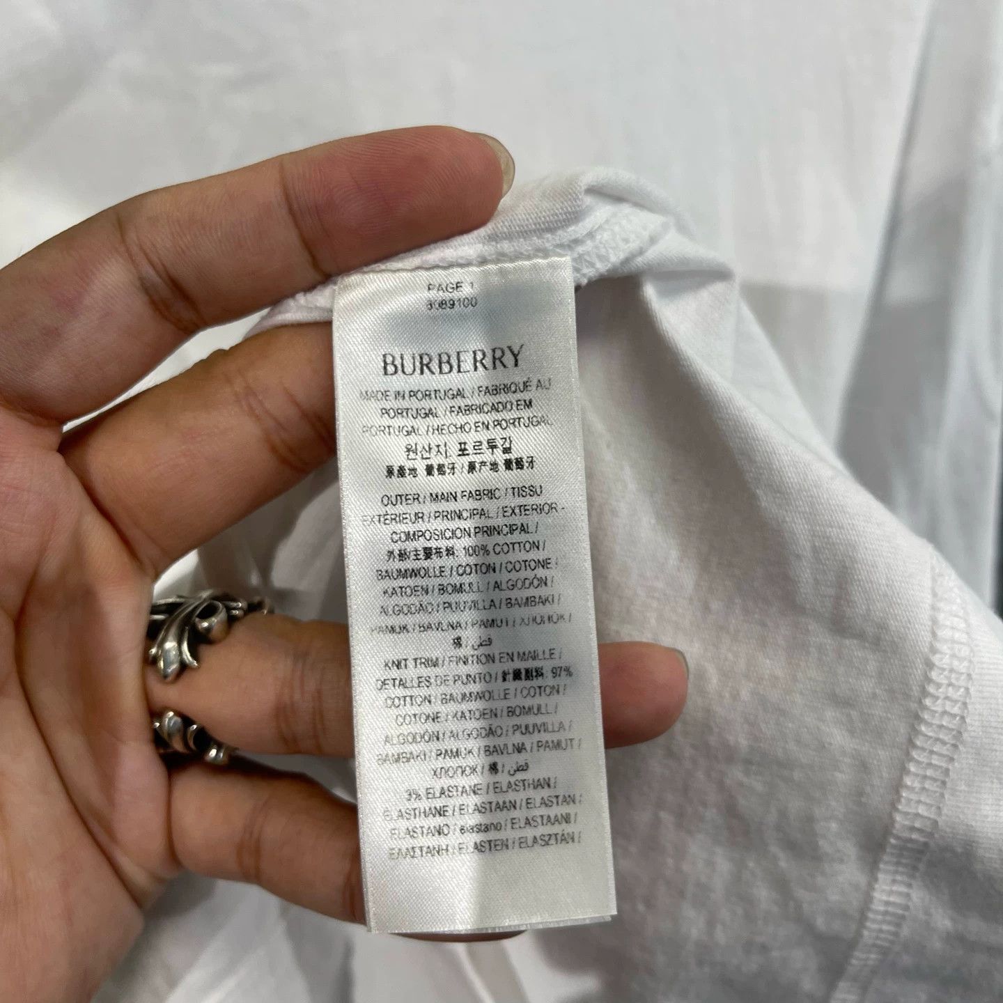 Burberry Burberry New Blue Strawberry Print Tee XL 99 New Size US L / EU 52-54 / 3 - 5 Thumbnail