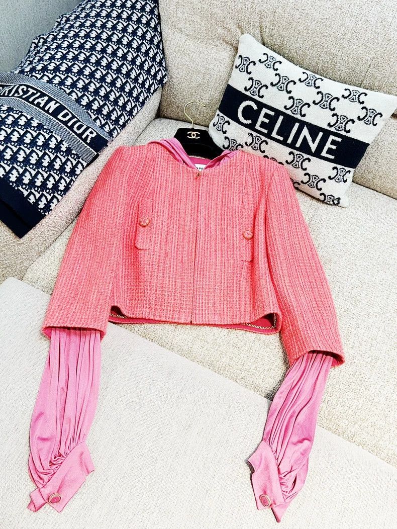 Chanel Chanel 16K autumn and winter show orange tweed stitching h Size XS / US 0-2 / IT 36-38 - 1 Thumbnail