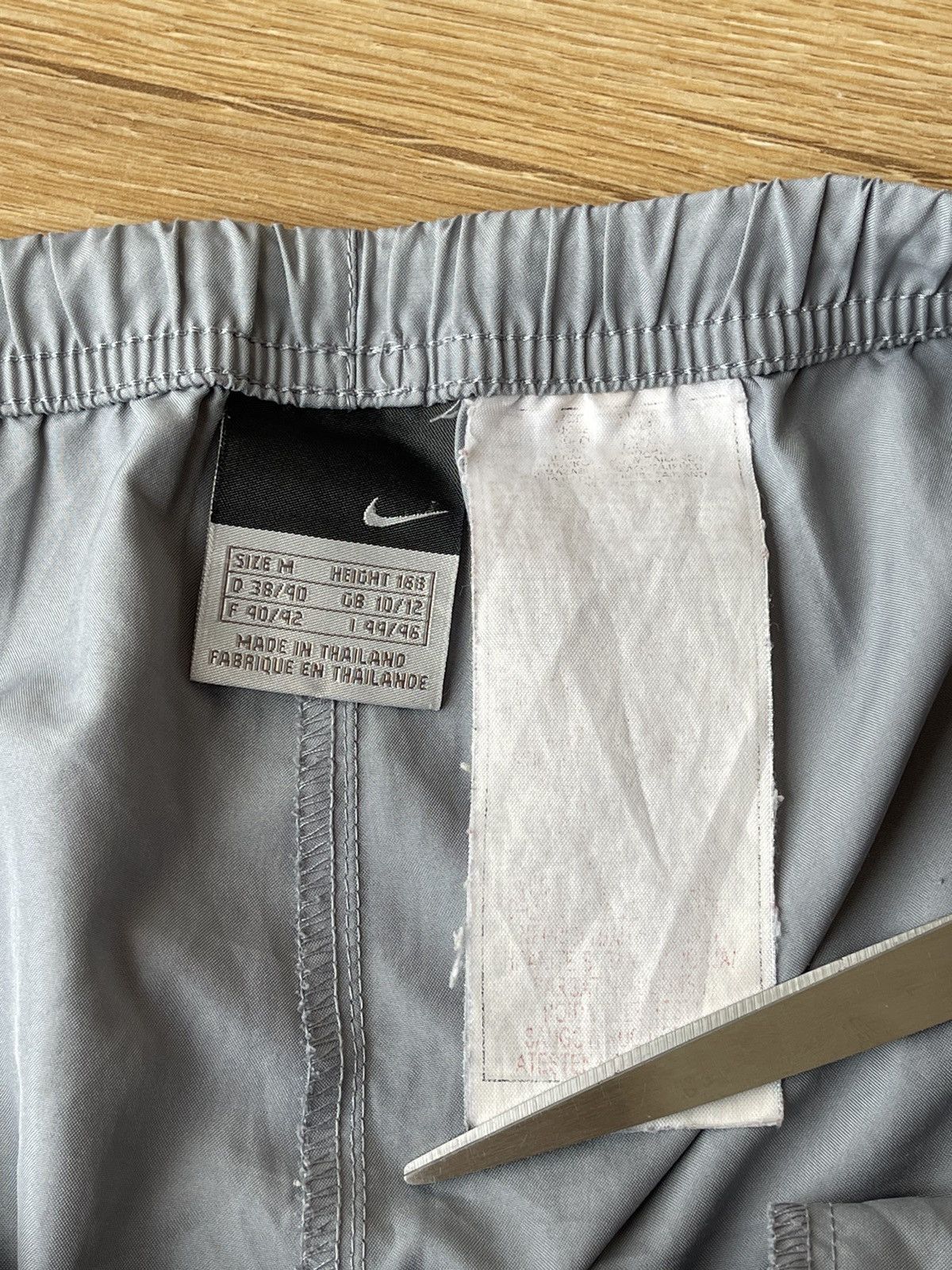 Nike Vintage Nike Swoosh Baggy Track Pants Size M Size US 32 / EU 48 - 12 Thumbnail