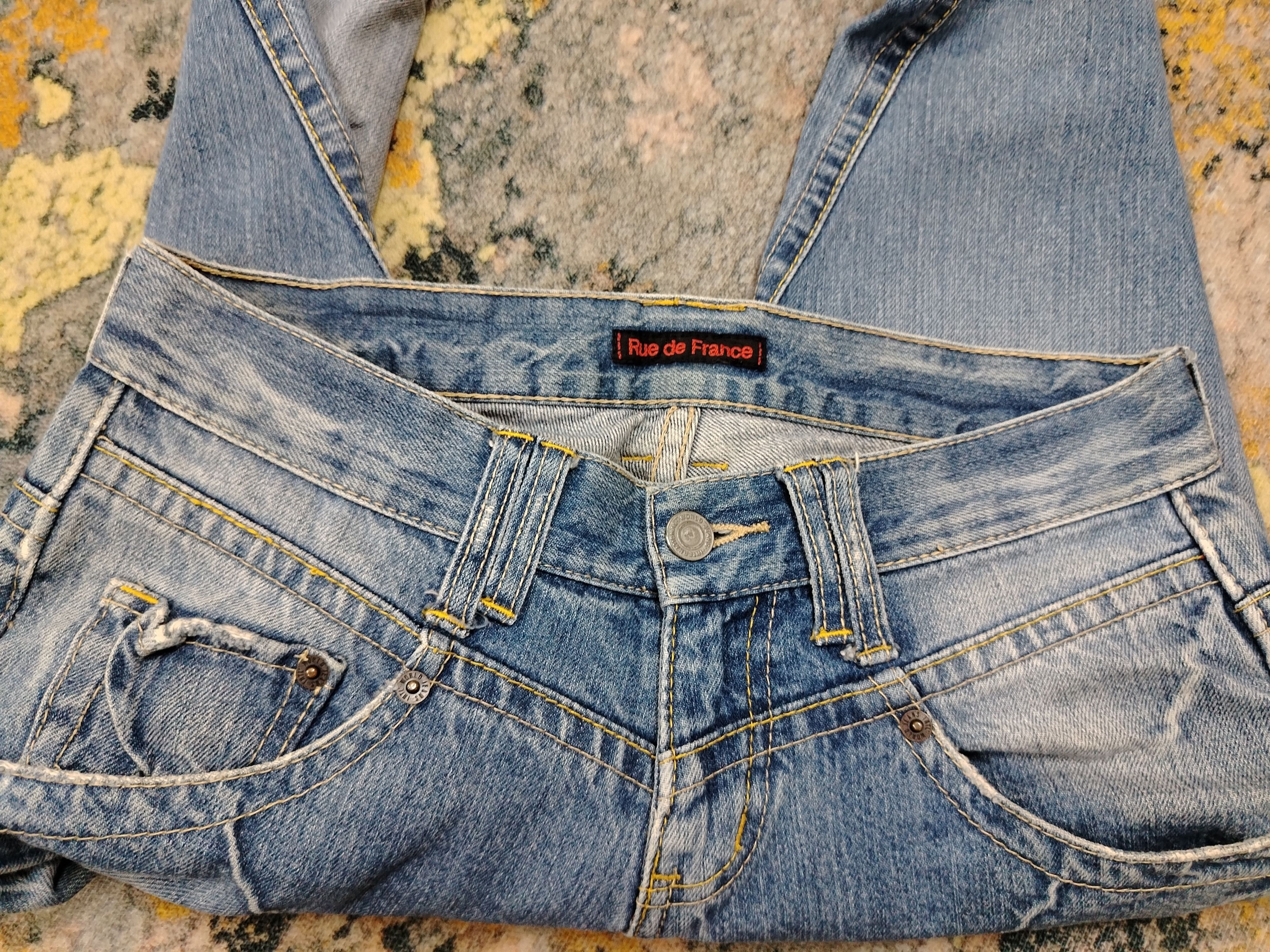 Designer Rue De France bootcut jeans Size 29" - 4 Thumbnail