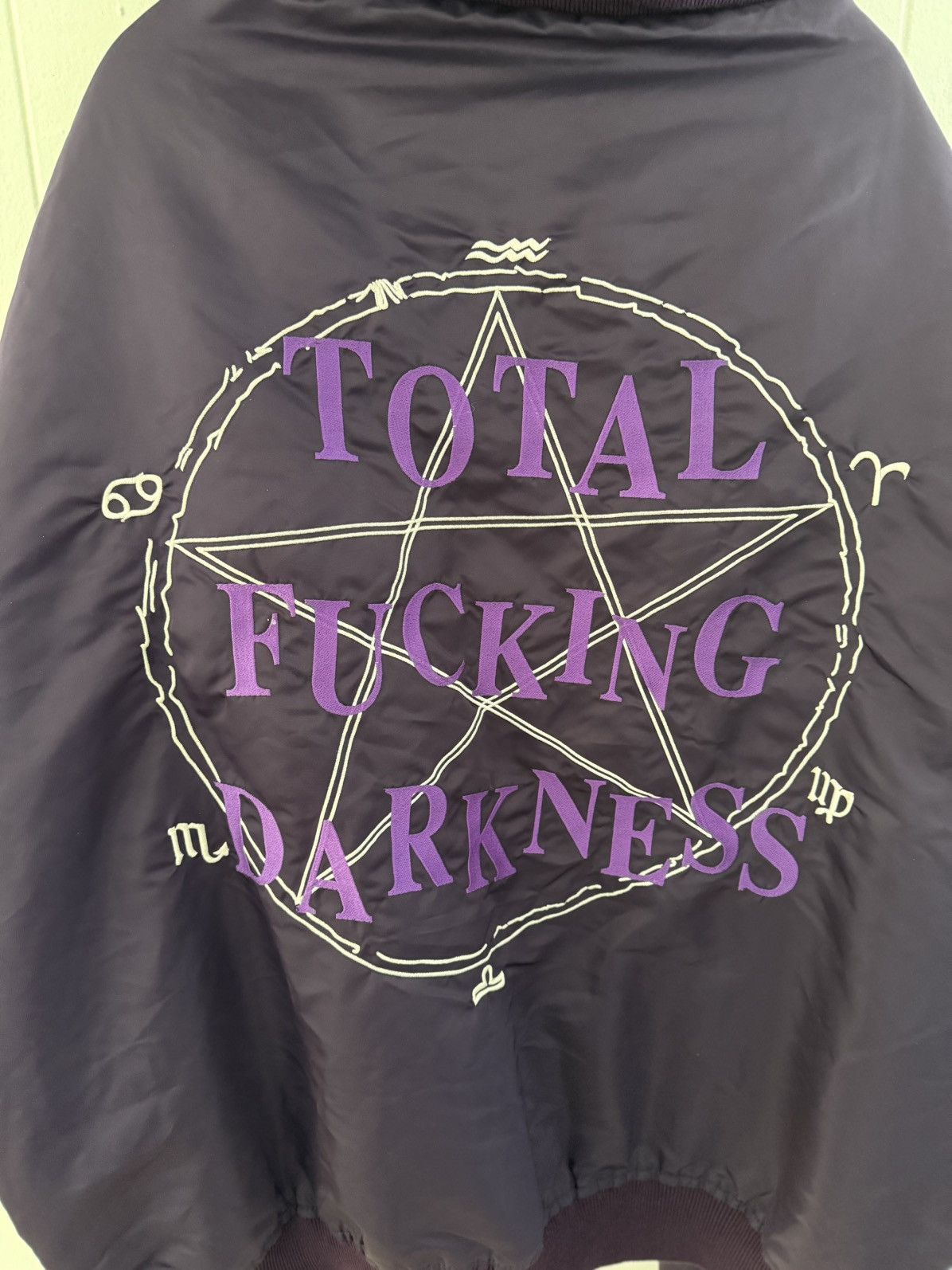 Vetements Vetements AW16 Total Fucking Darkness Bomber Jacket Size US M / EU 48-50 / 2 - 8 Thumbnail