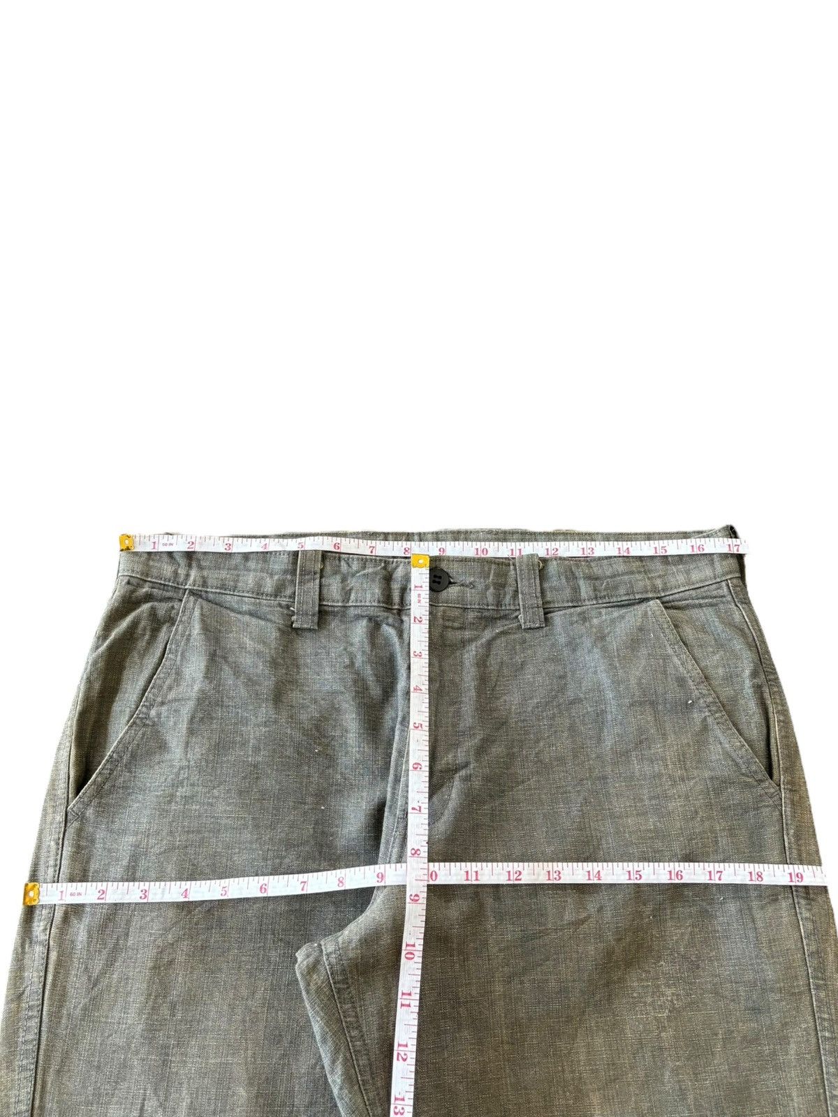 Japanese Brand Vintage Japanese Blue Way Mud Wash Baggy Jeans Size US 34 / EU 50 - 11 Thumbnail