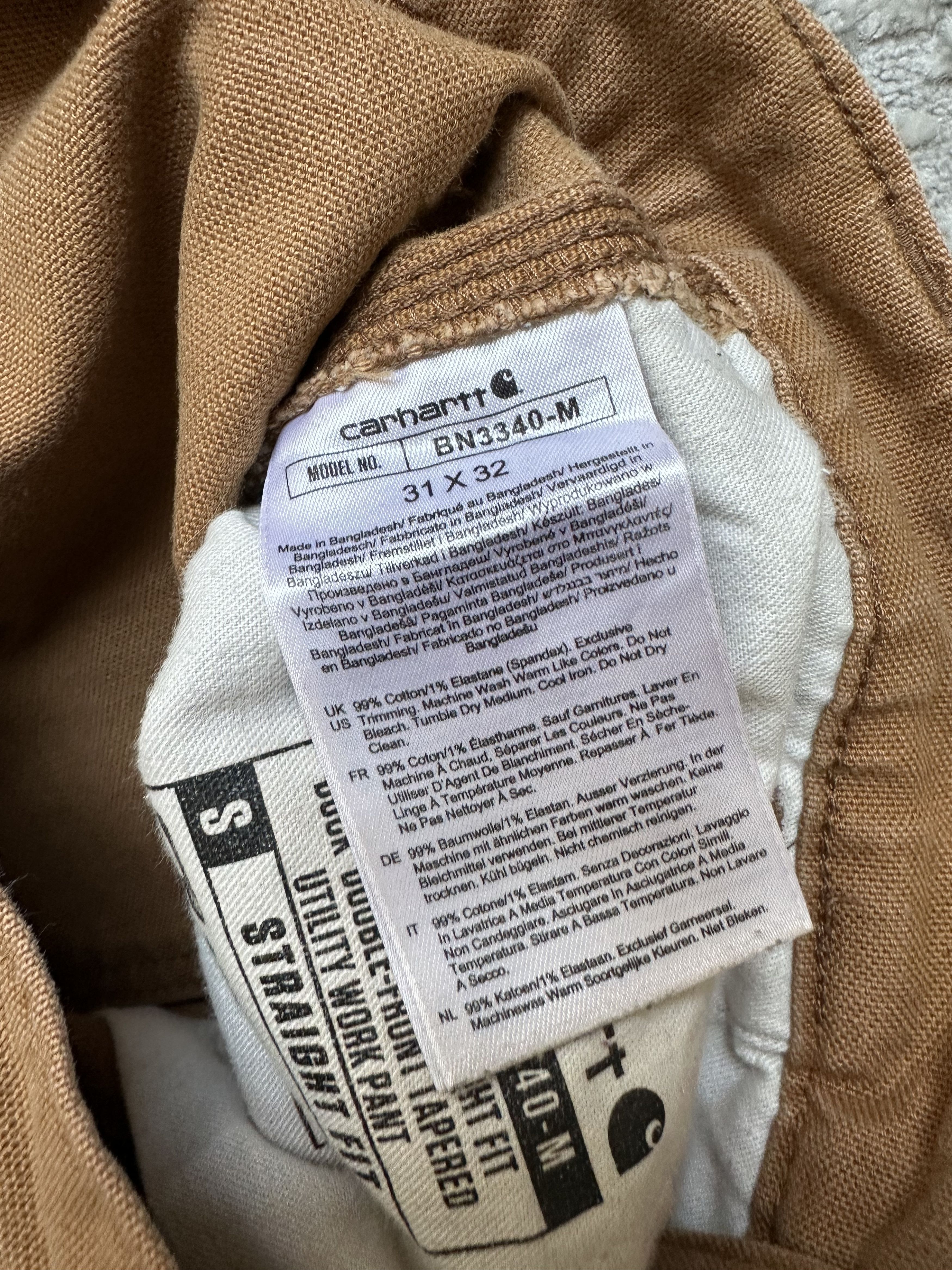 Carhartt Carhartt double knee carpenter pants Size US 31 - 9 Thumbnail