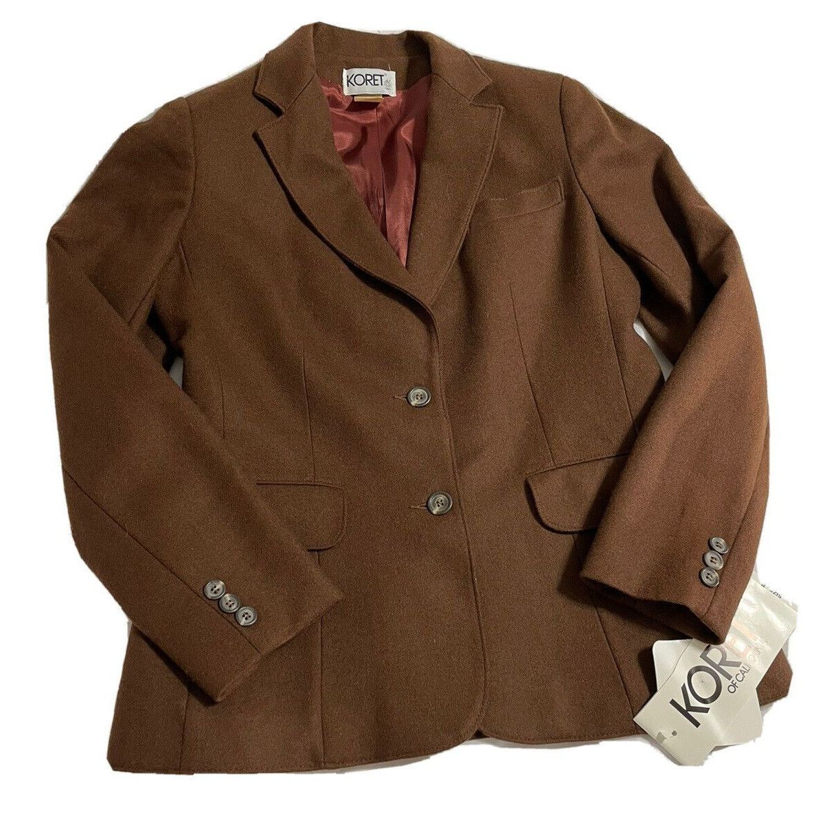 Vintage Vintage 70s Koret Of California Pure Wool Brown Women’s Size Size M / US 6-8 / IT 42-44 - 1 Thumbnail