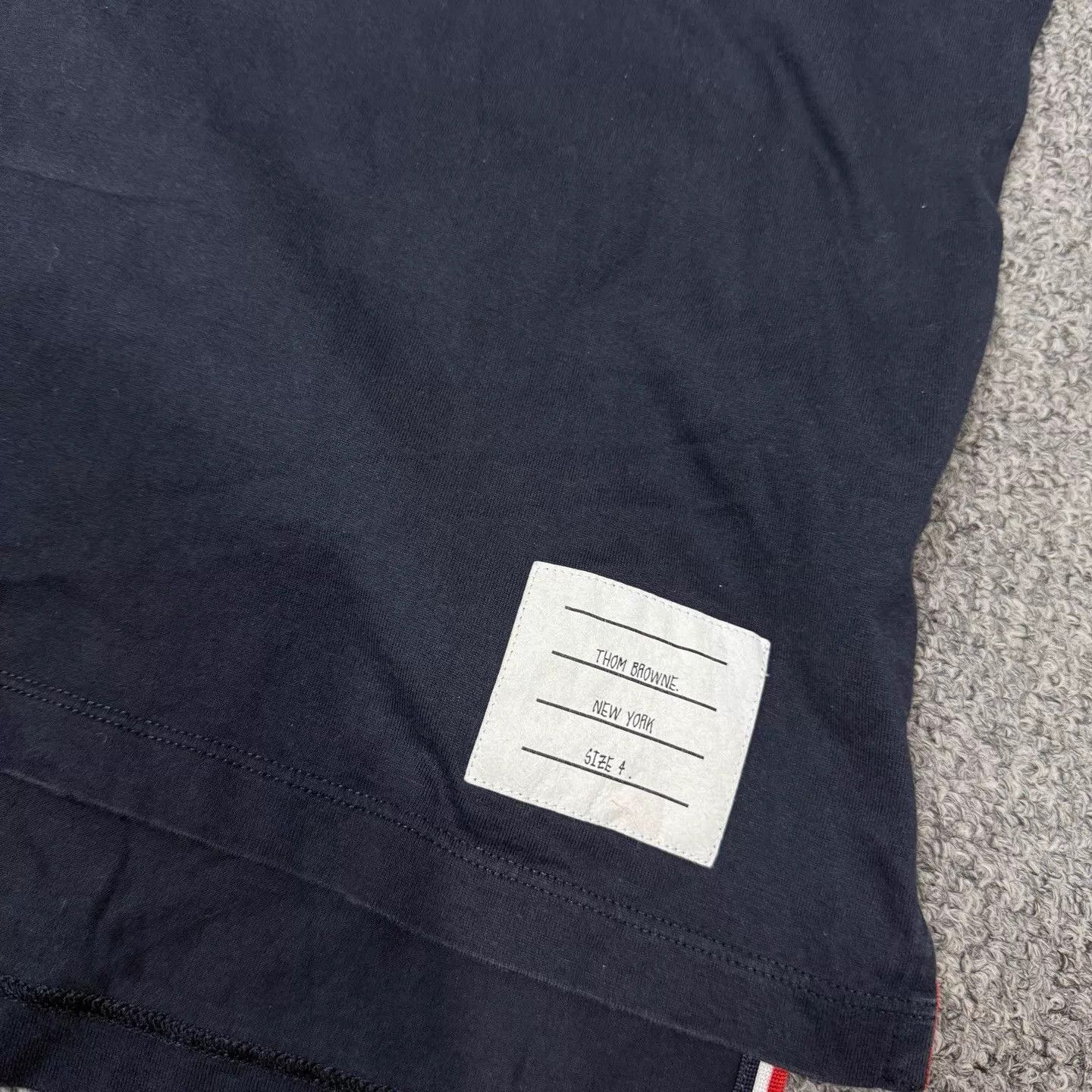 Thom Browne Thom Browne Navy Blue Lobster Print T-Shirt 4 99 New Size US XL / EU 56 / 4 - 3 Thumbnail
