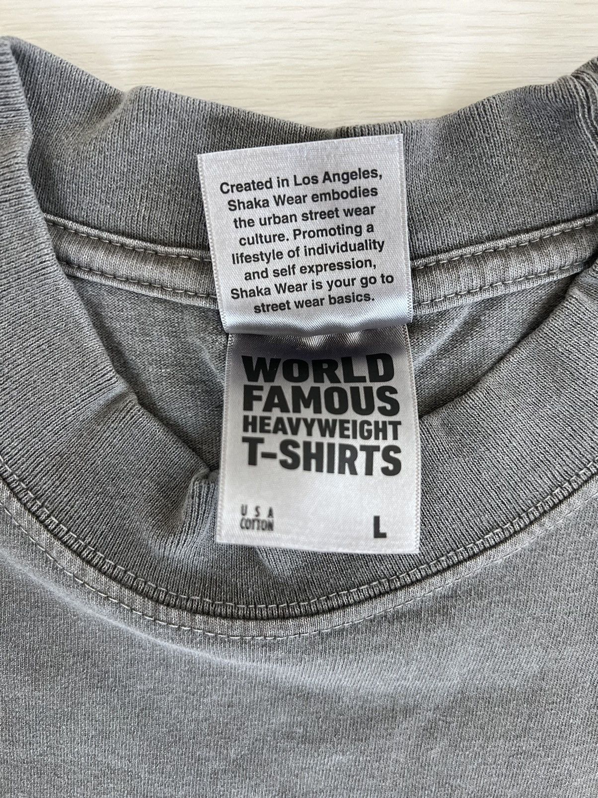 Other Brand new 7.5oz heavyweight garment dyed oversize tshirt szl Size US L / EU 52-54 / 3 - 6 Thumbnail