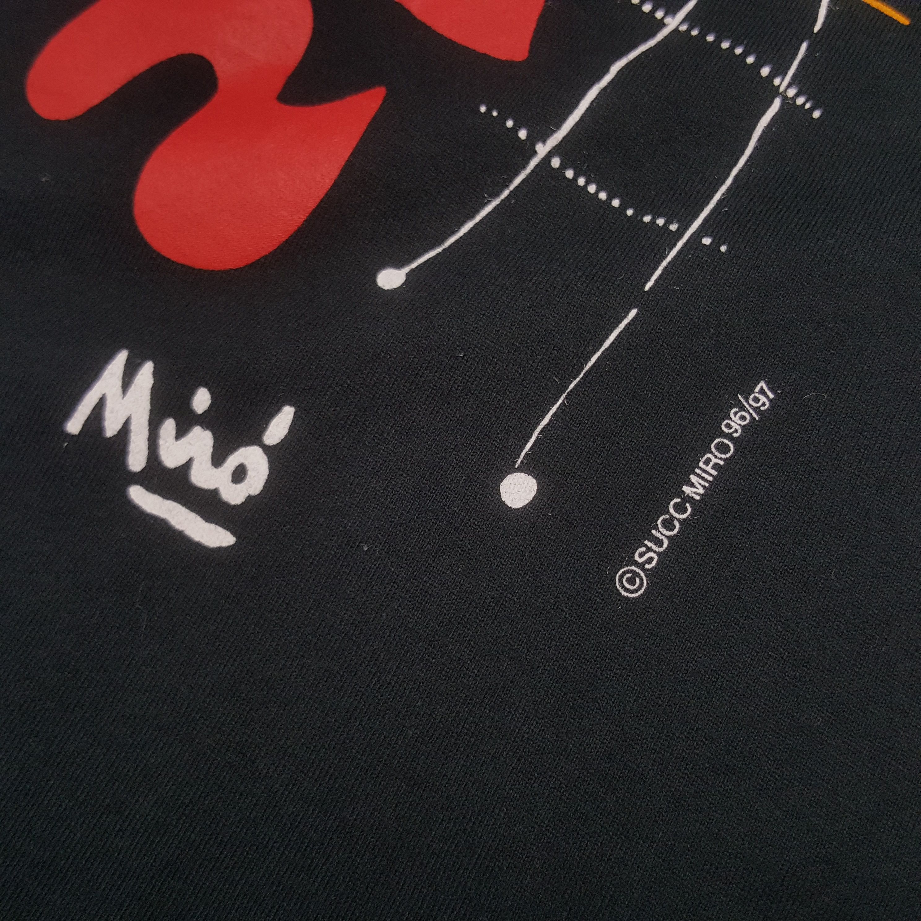 Other Vintage 1996 Art Joan Miro Tshirt Size US M / EU 48-50 / 2 - 7 Thumbnail