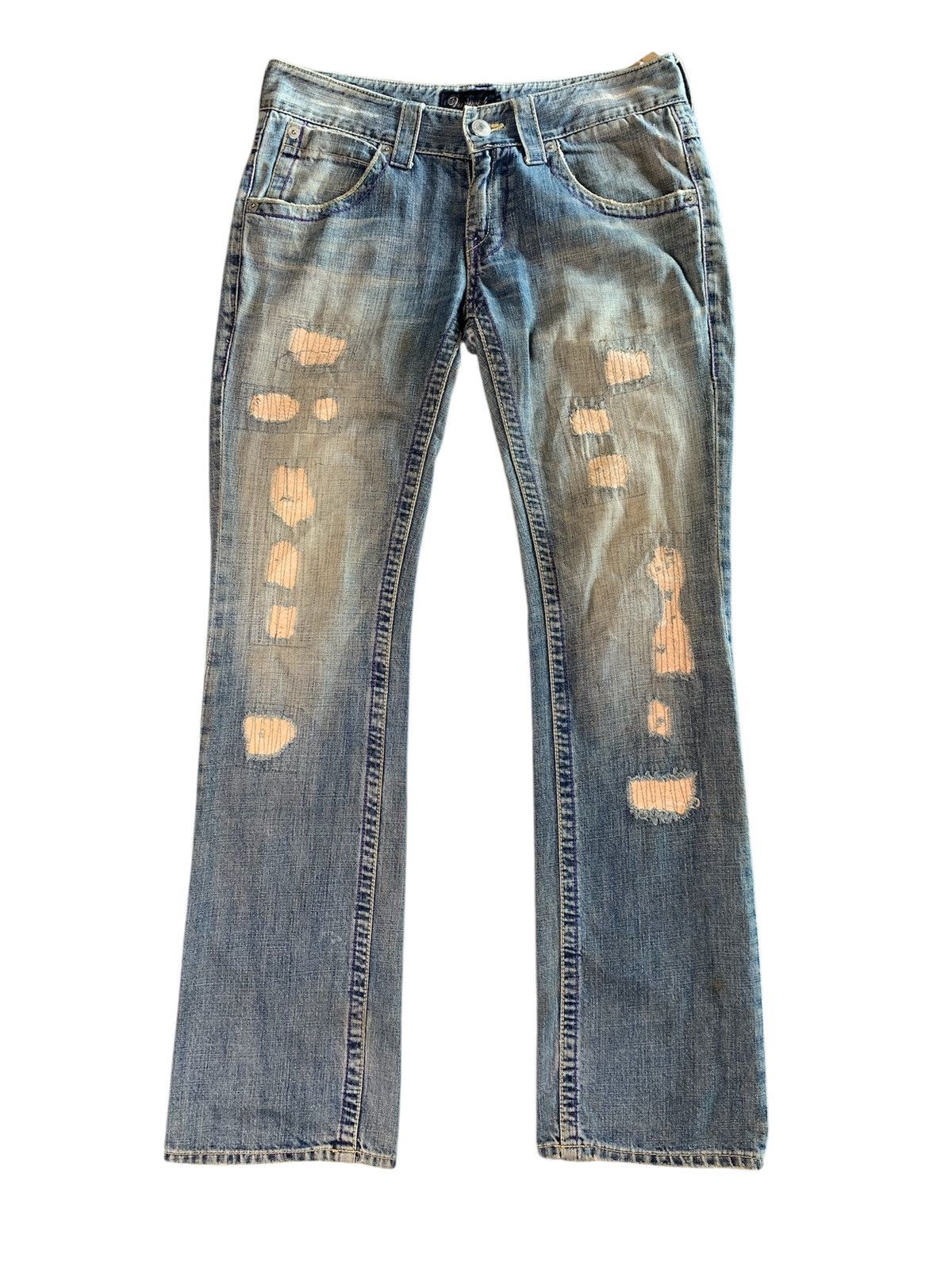 Vanquish Japanese Vanquish Distressed Jeans Size 34" / US 12 / IT 48 - 1 Thumbnail