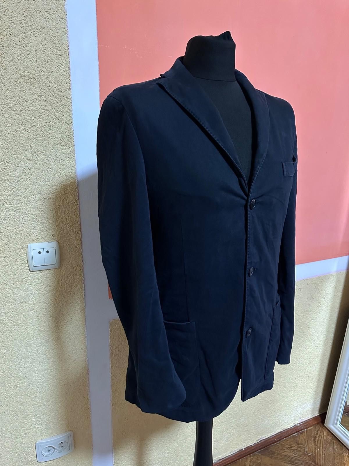 Boglioli BOGLIOLI WOOL JACKET WITH THREE BUTTONS MAN BLUE Sz 50K Size 50R - 3 Thumbnail