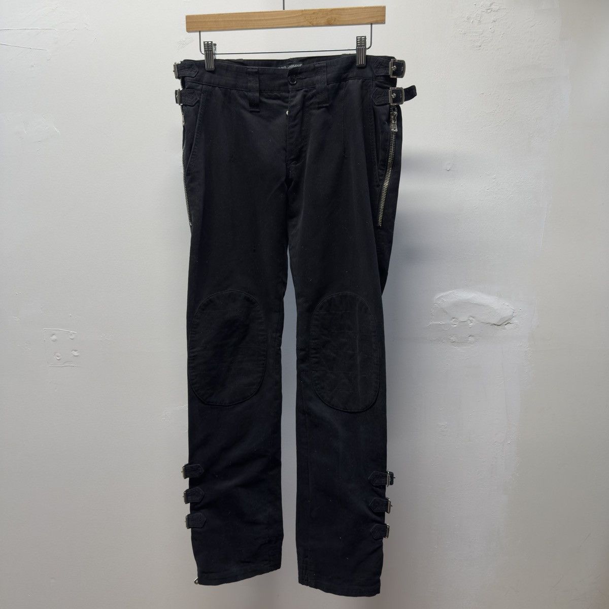 Dolce & Gabbana Dolce & Gabbana Archive Bondage Moto Buckle Pants ERD Grunge Size US 31 - 1 Thumbnail